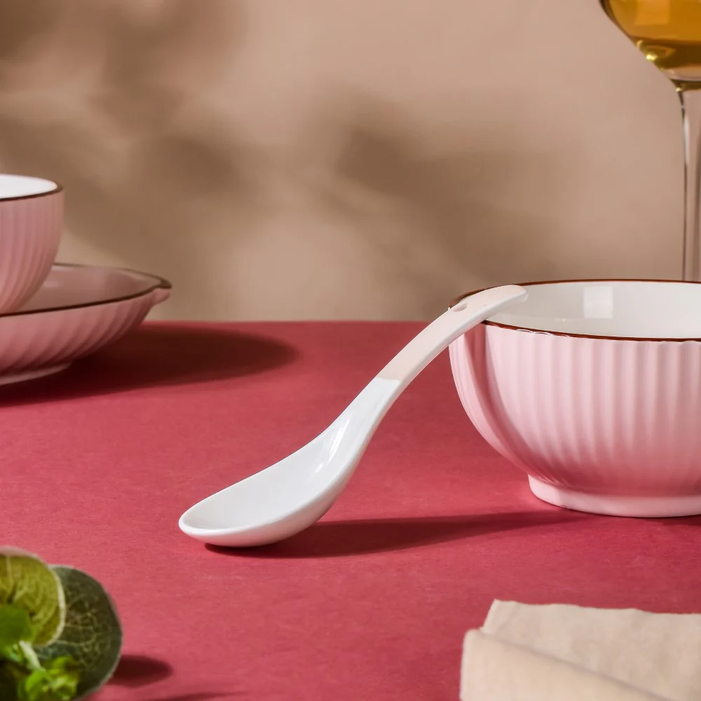 Dune Soup Spoon Pink - Image 6