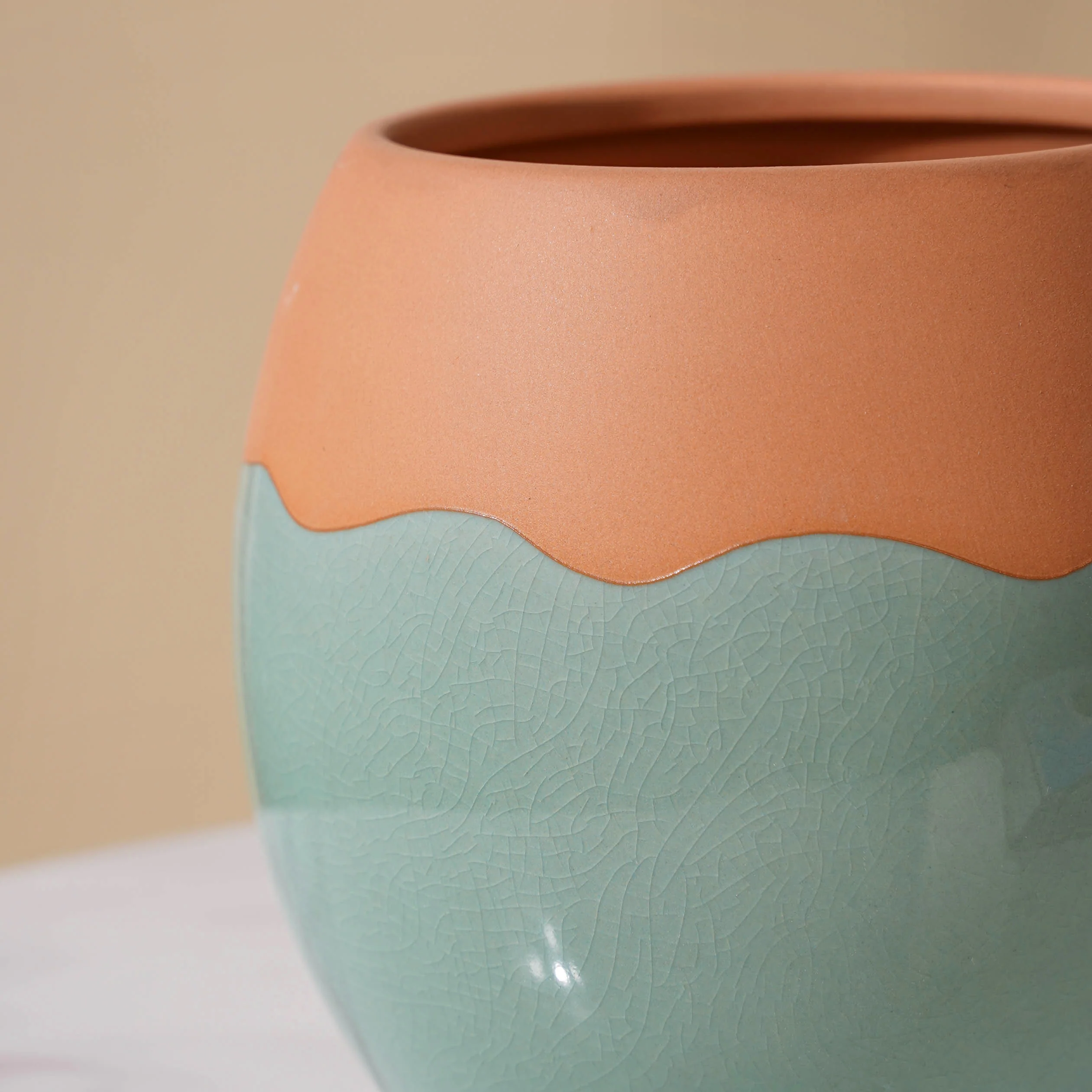 Earthy Toned Vase - Image 5