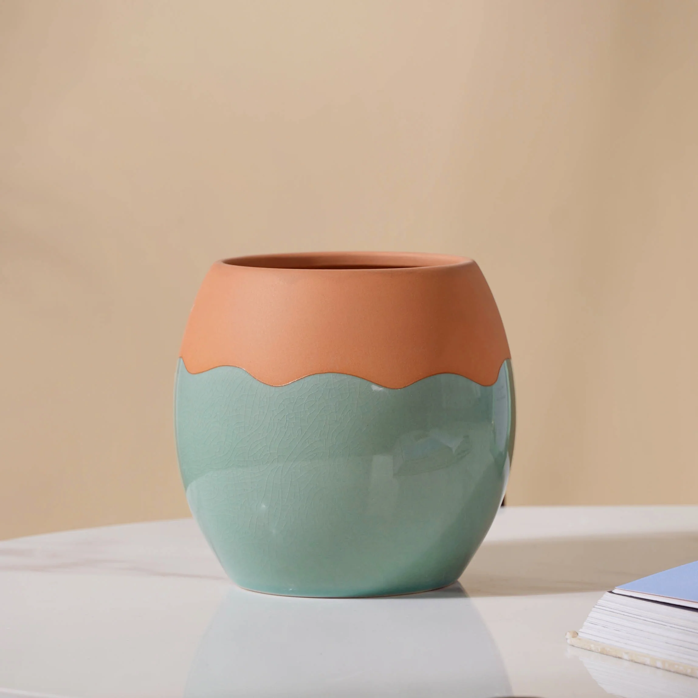 Earthy Toned Vase - Image 7
