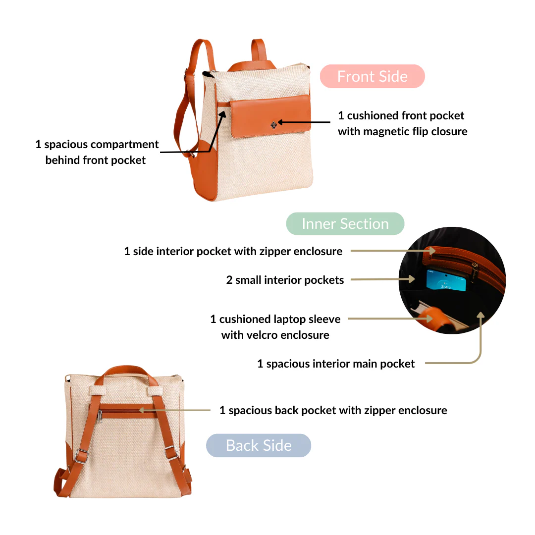 Eco Chic Convertible Bag - Image 7