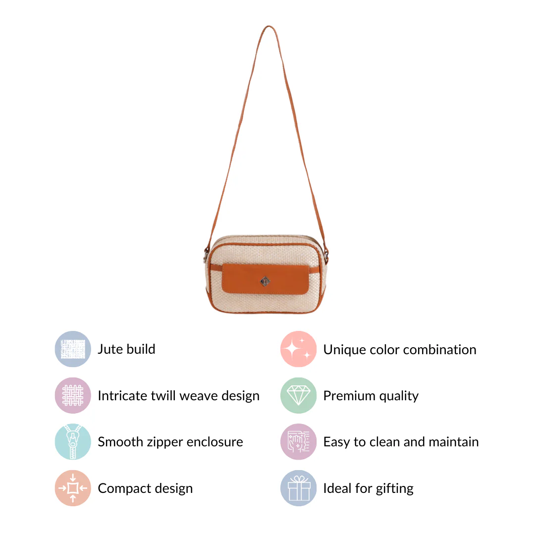 Eco Chic Everyday Sling Bag - Image 4