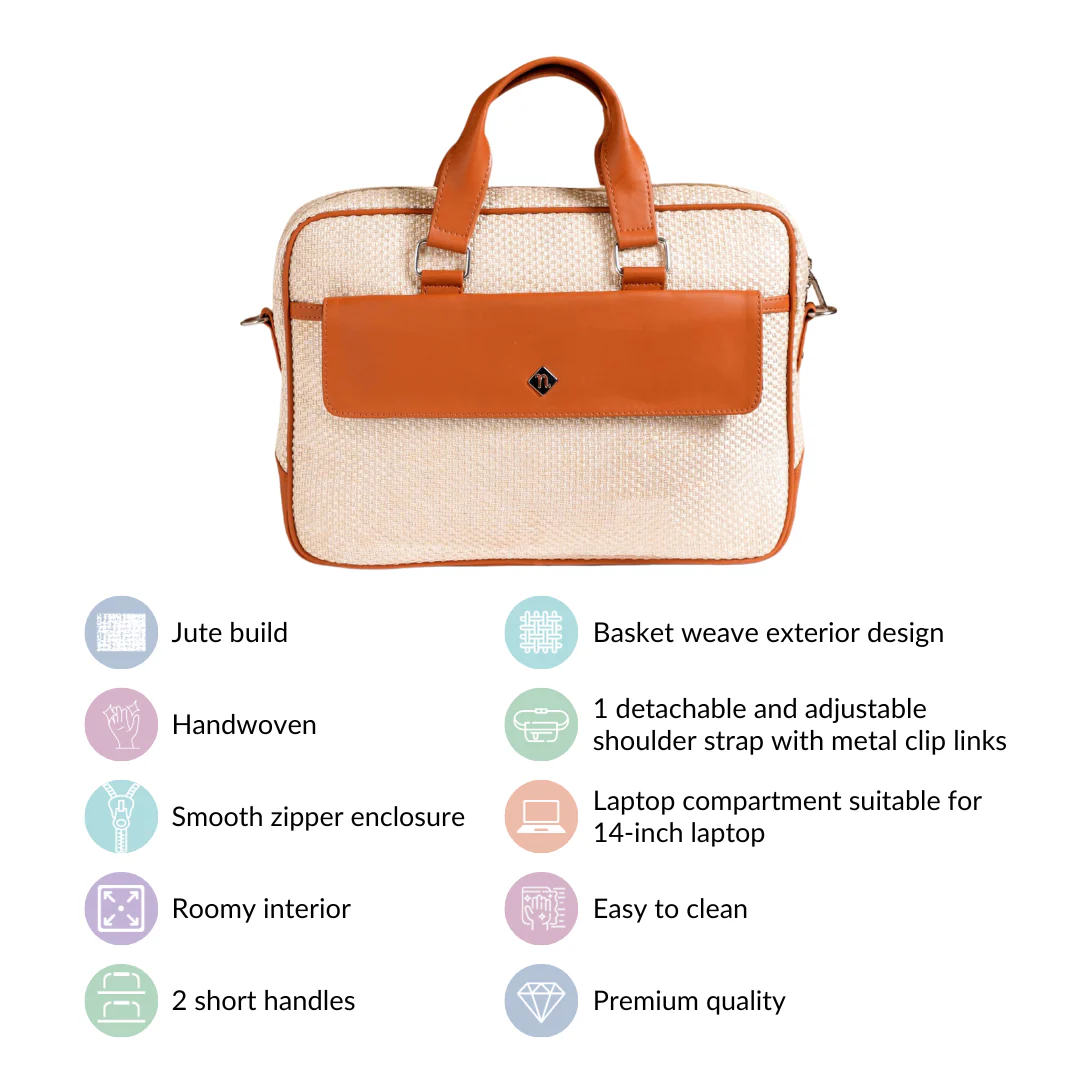 Eco Chic Laptop Bag - Image 7
