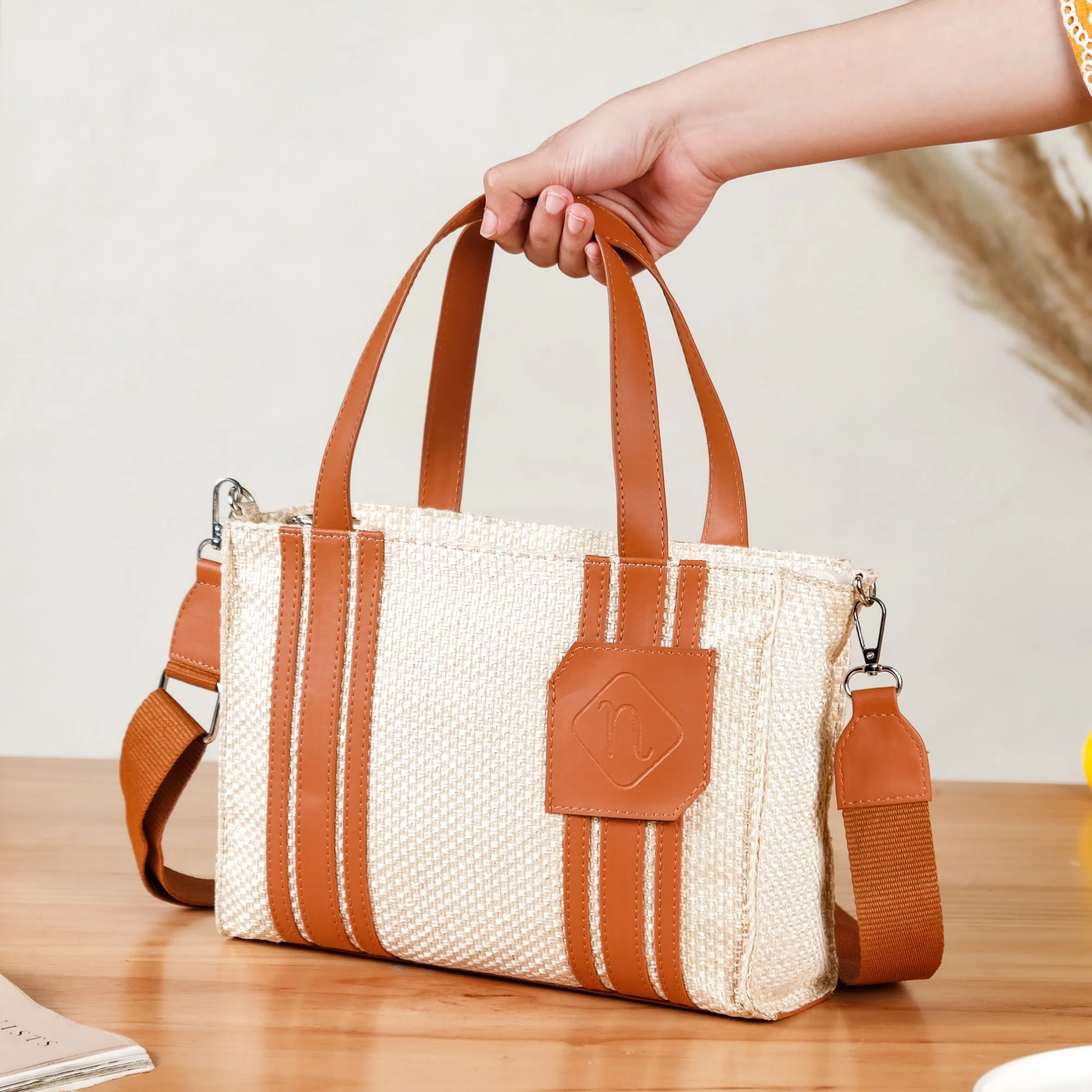 Eco Chic Mini Tote Bag For Women - Image 4