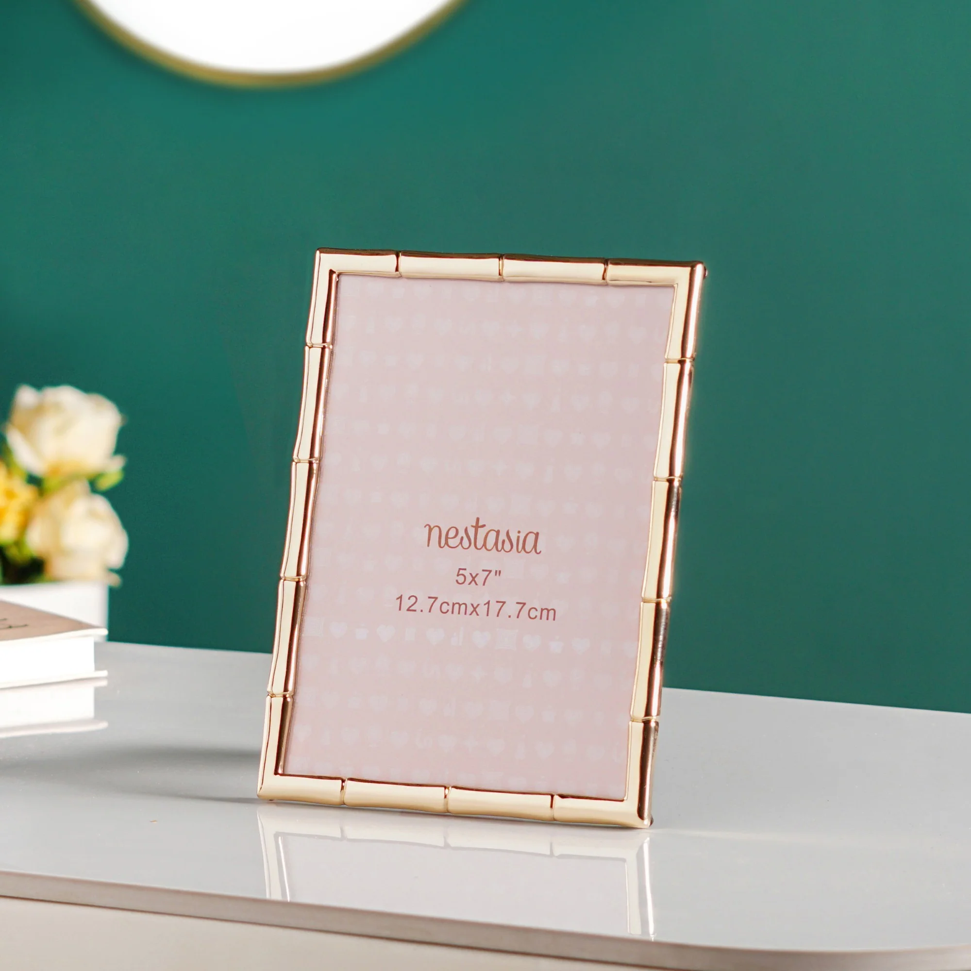 Eco Edge Medium Photo Frame Gold 13x18cm - Image 7