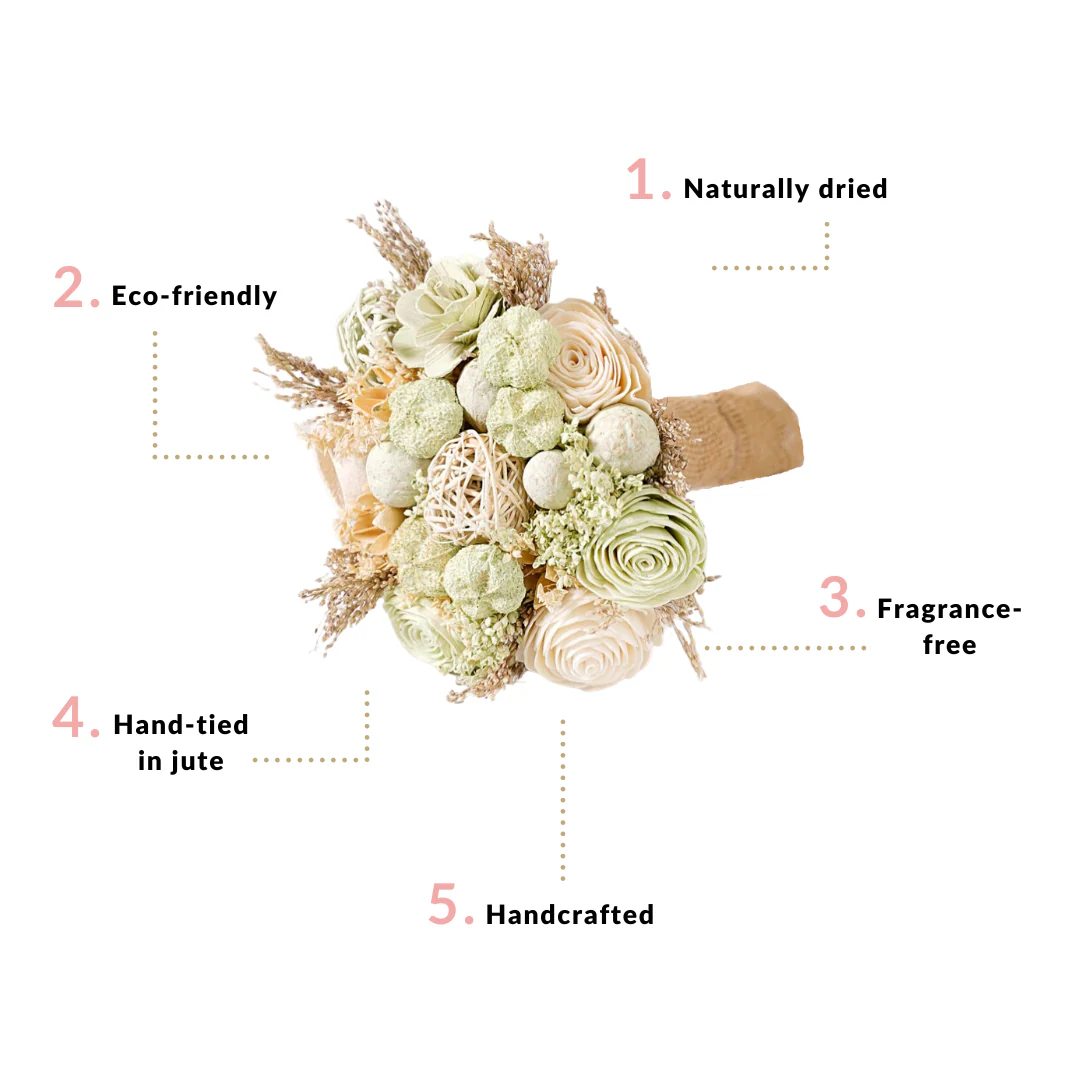 Eco-friendly Bouquet Raksha Bandhan Gift Set Of 4 - Image 9