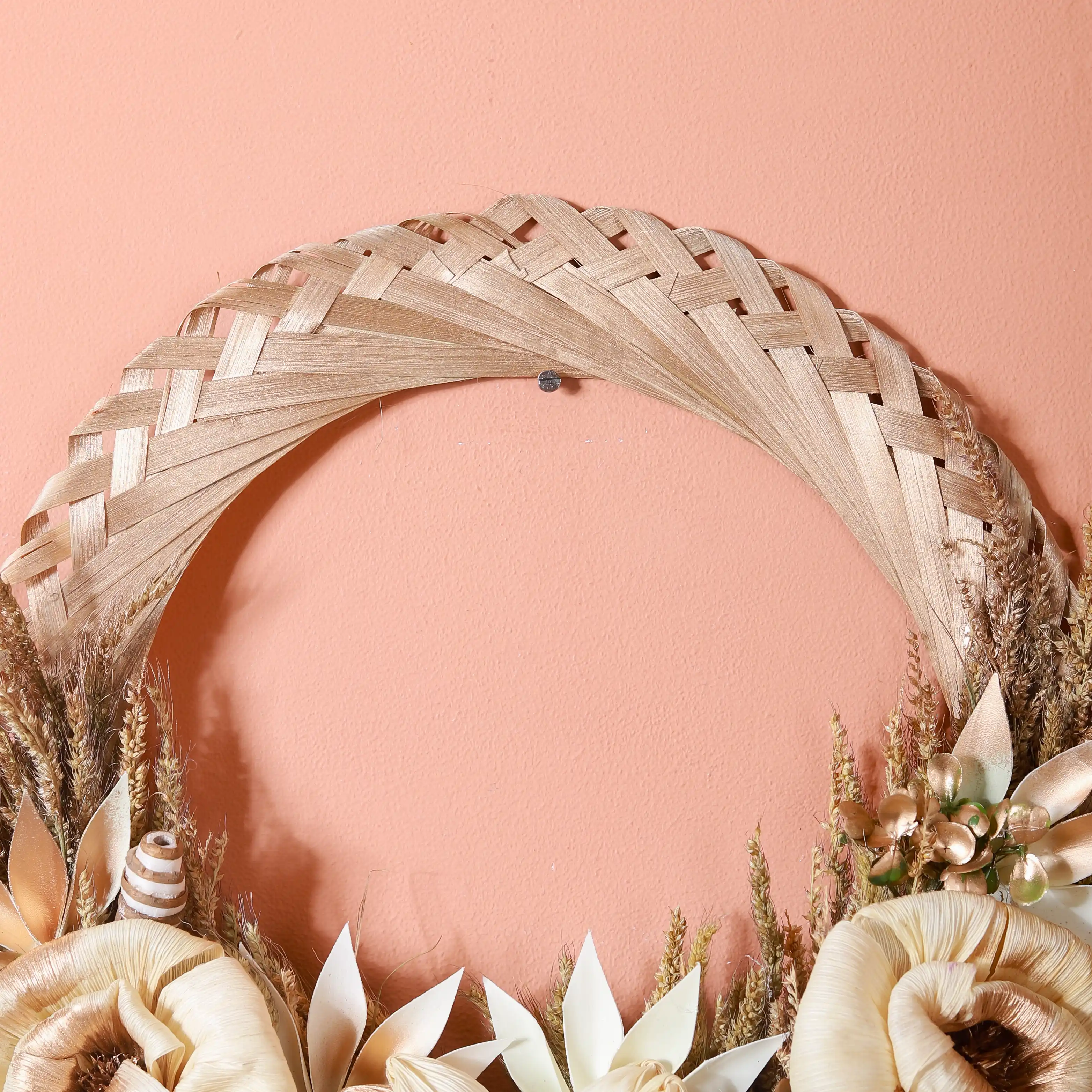Eco-Friendly Wreath With Dried Flowers - Image 9