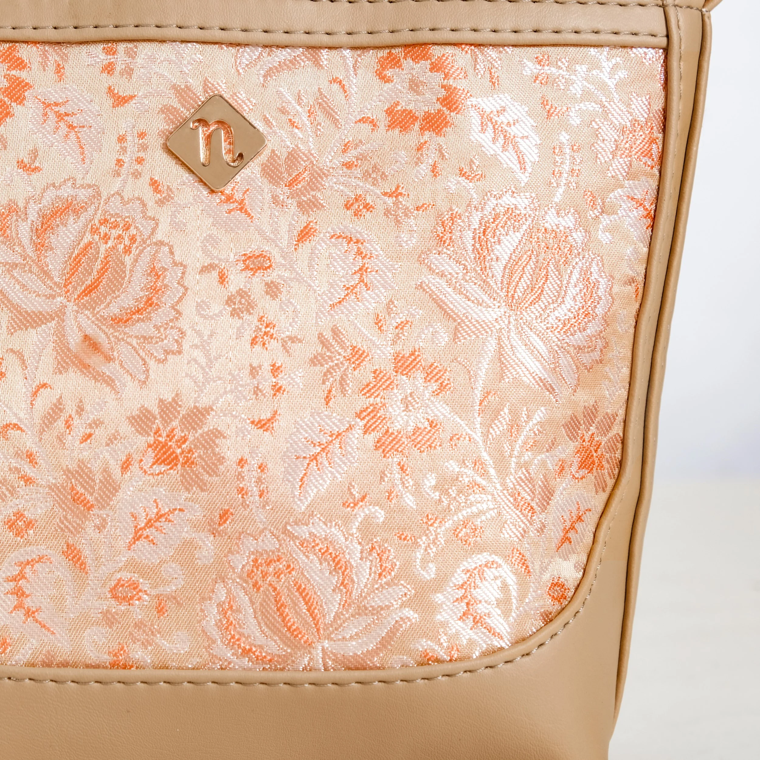 Eden Beige Bucket Handbag For Women - Image 8
