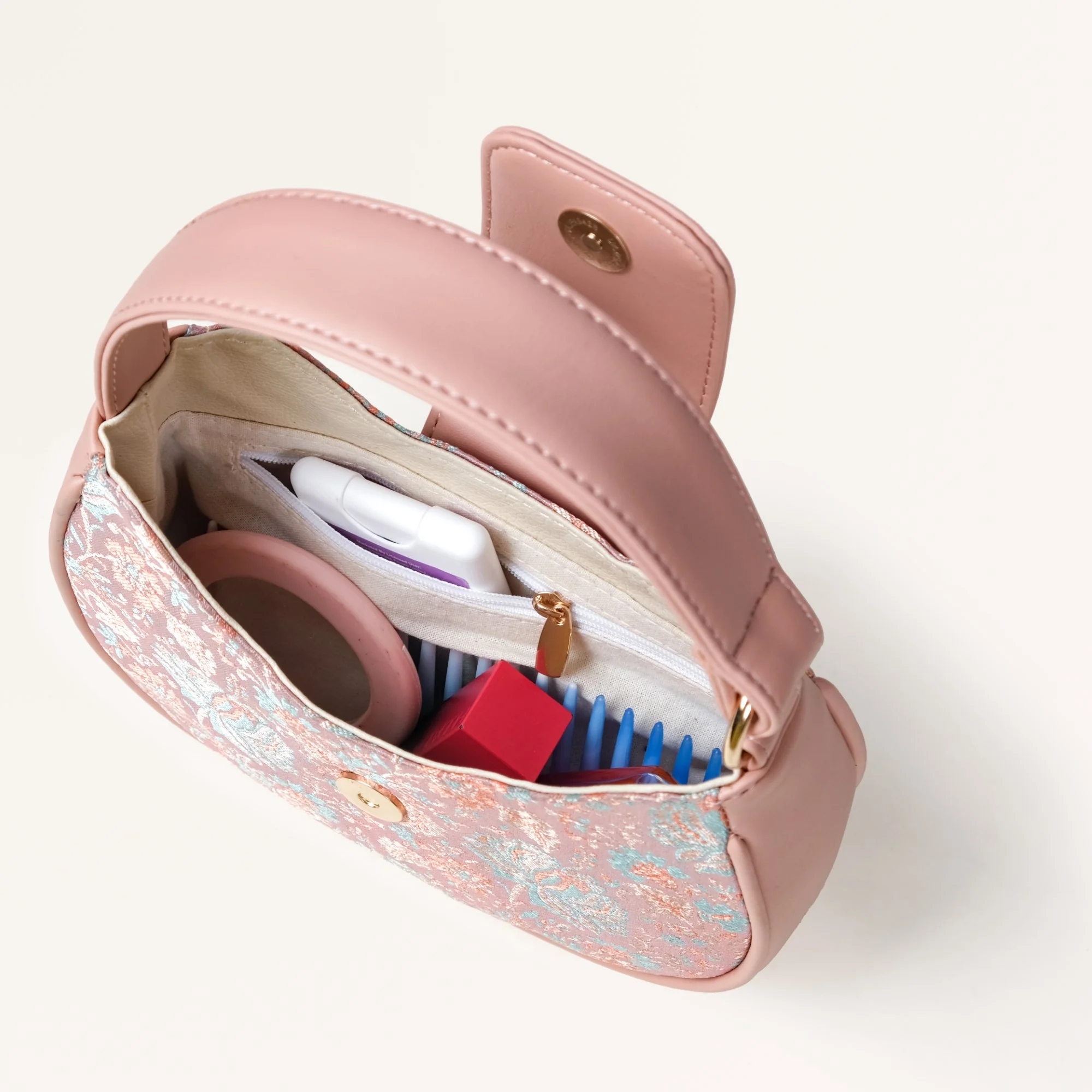 Eden Moon Handbag Pink - Image 9