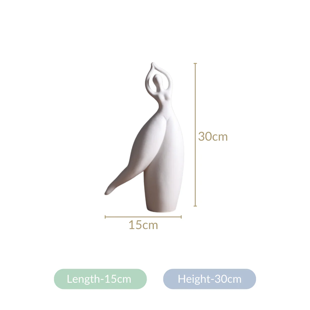 Elegant Dancer Decor Sculpture - Image 13