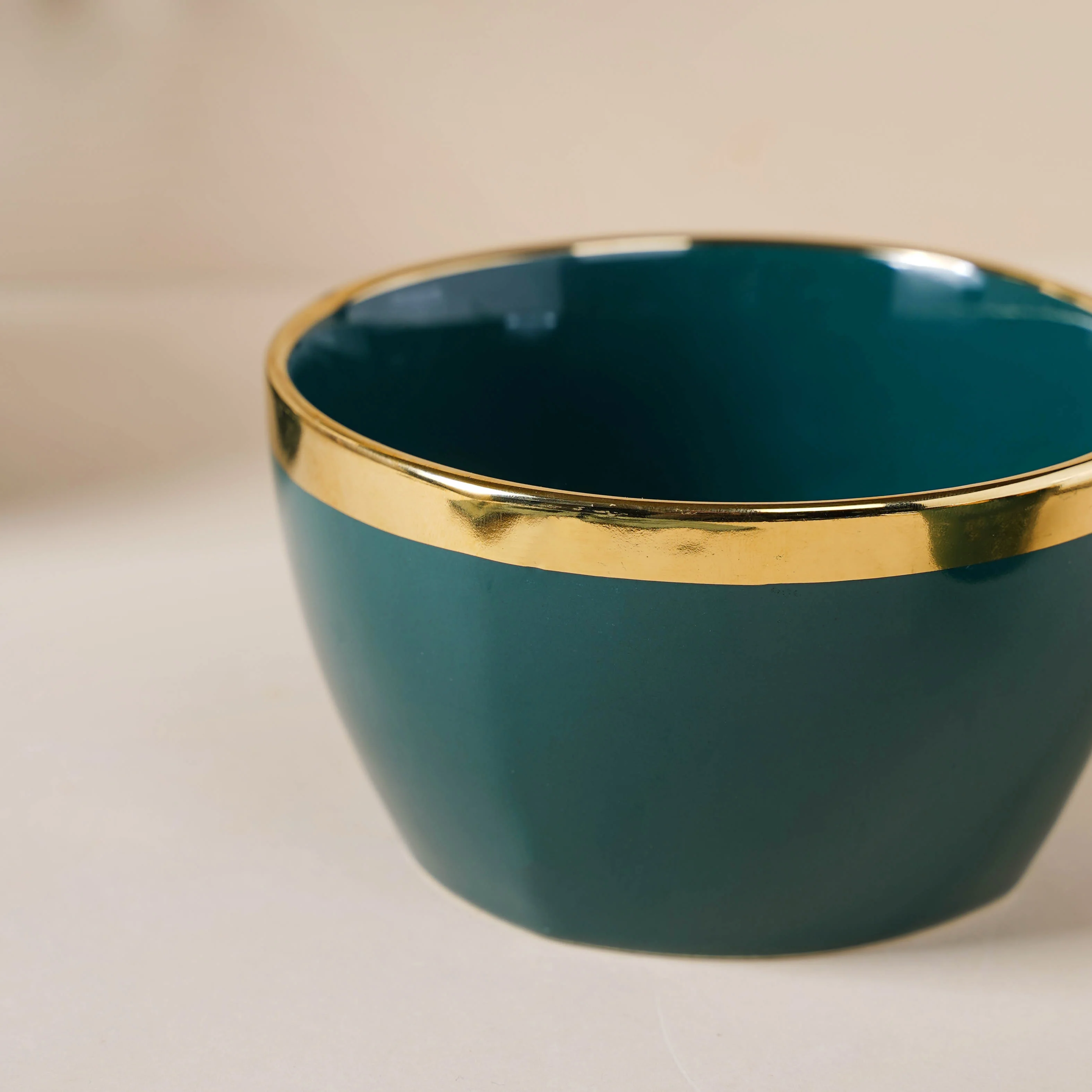 Emerald Snack Bowl Set Of 4 With Chopsticks And Soup Spoons - Image 14