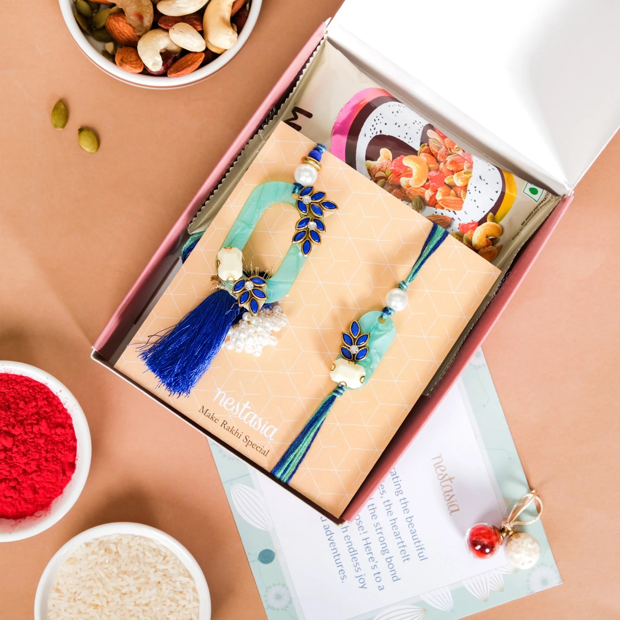 Elephant Whisperer Rakhi Lumba Gift Hamper - Image 3
