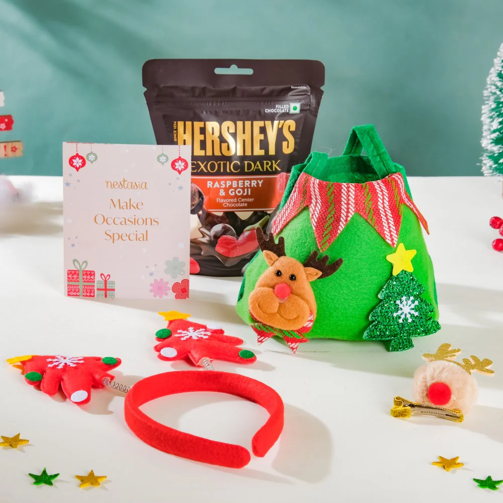 Elfie Time Christmas Hamper Set Of 4 - Image 3