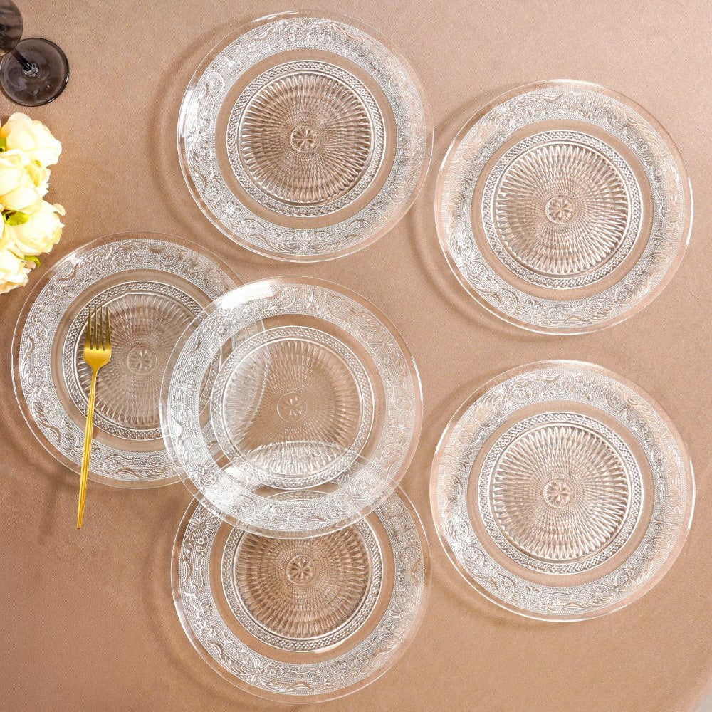 Embossed Dinner Plate Set Of 6 25cm - Image 3
