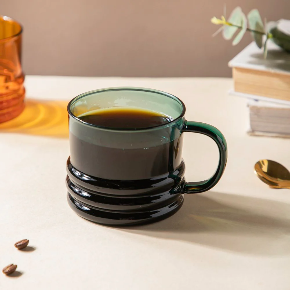 Emerald Modern Glass Cup 350ml - Image 5