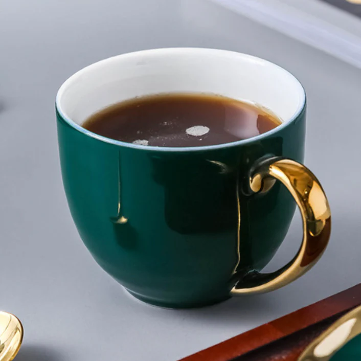 Emerald Tea Set With Stand - Image 10