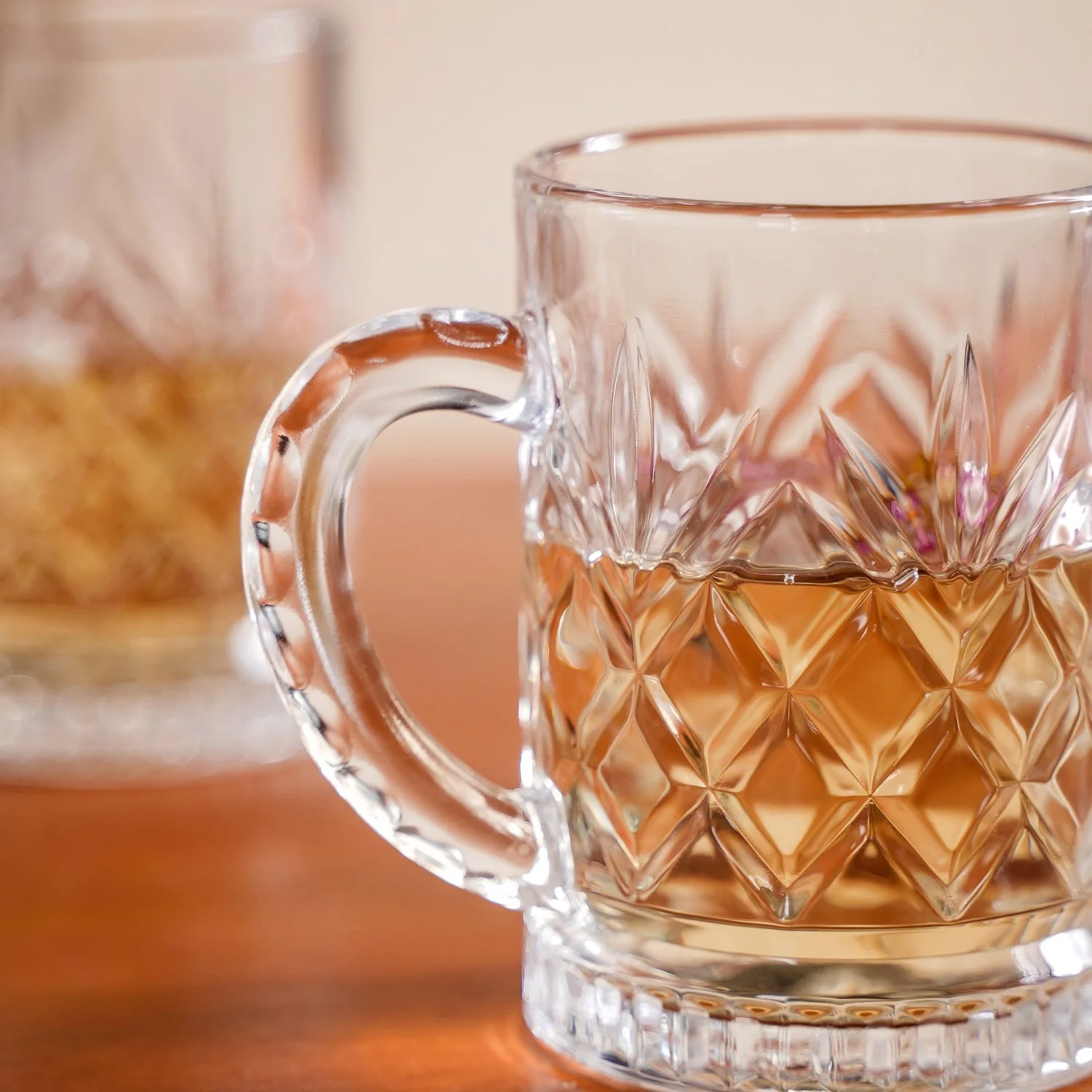 Engraved Glass Mugs Set Of 6 200ml - Image 6