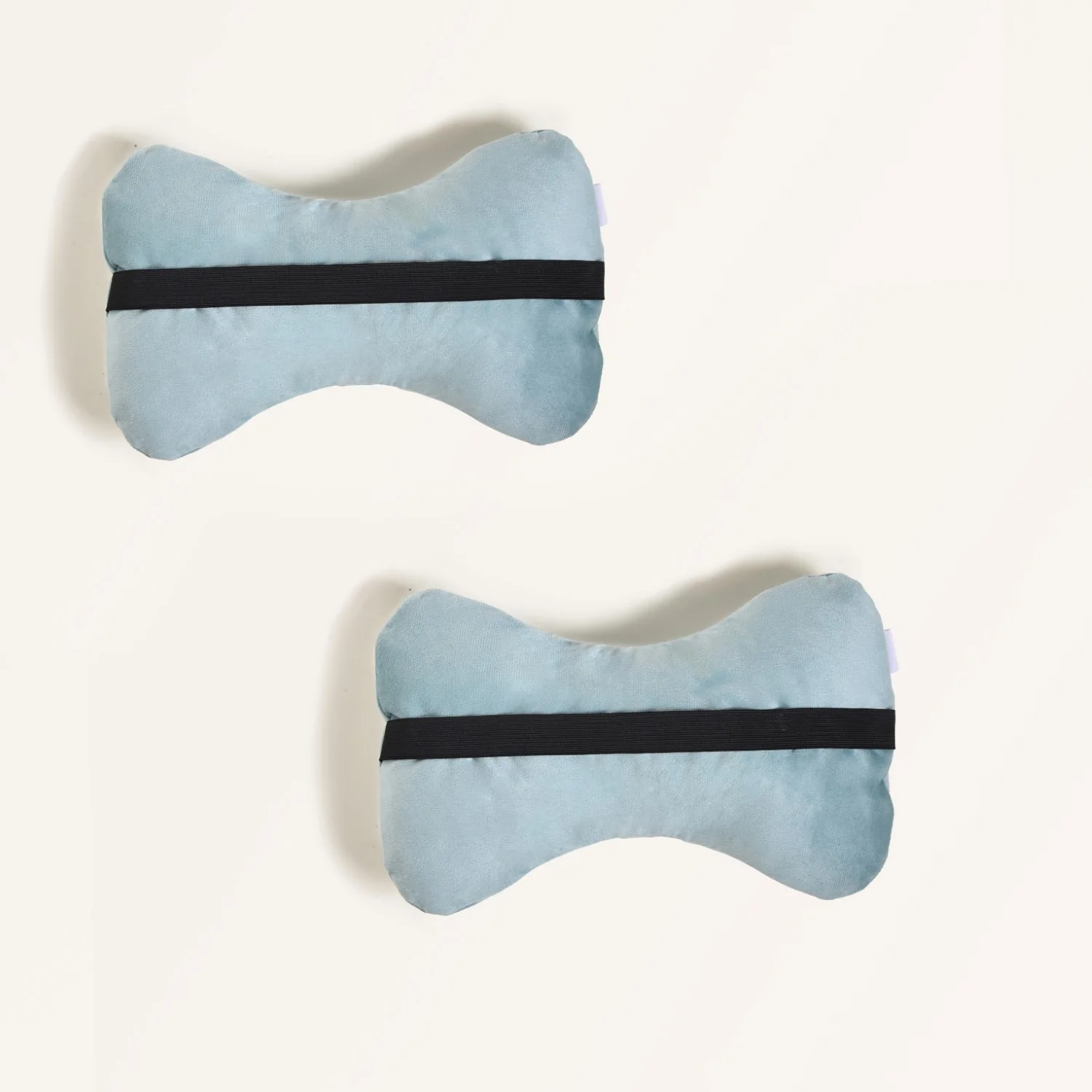 Ergonomic Velvet Car Neck Pillows Set Of 2 - Image 7