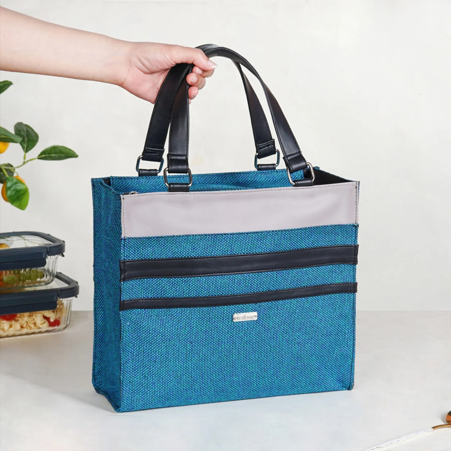 Everyday Blue Lunch Bag - Image 2