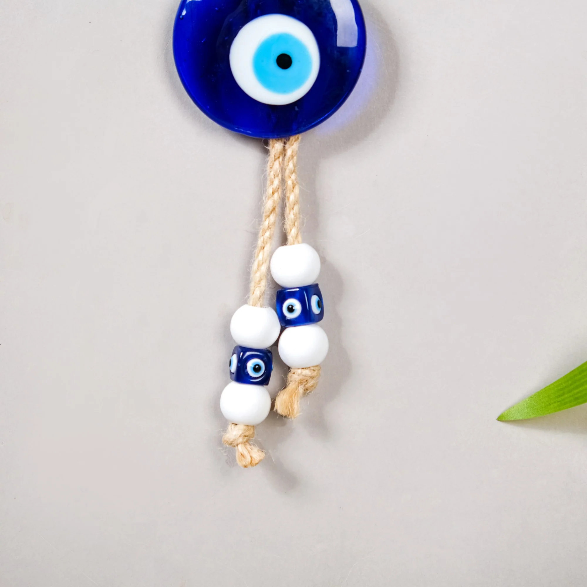Evil Eye Wall Hanging With Beads For Home Decor - Image 3