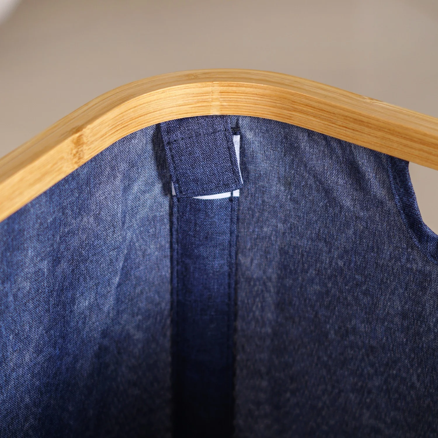 Fabric Storage Basket Blue - Image 7