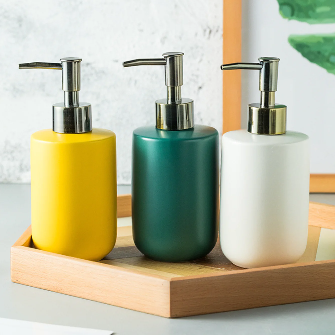 Fancy Soap Pump Bottle