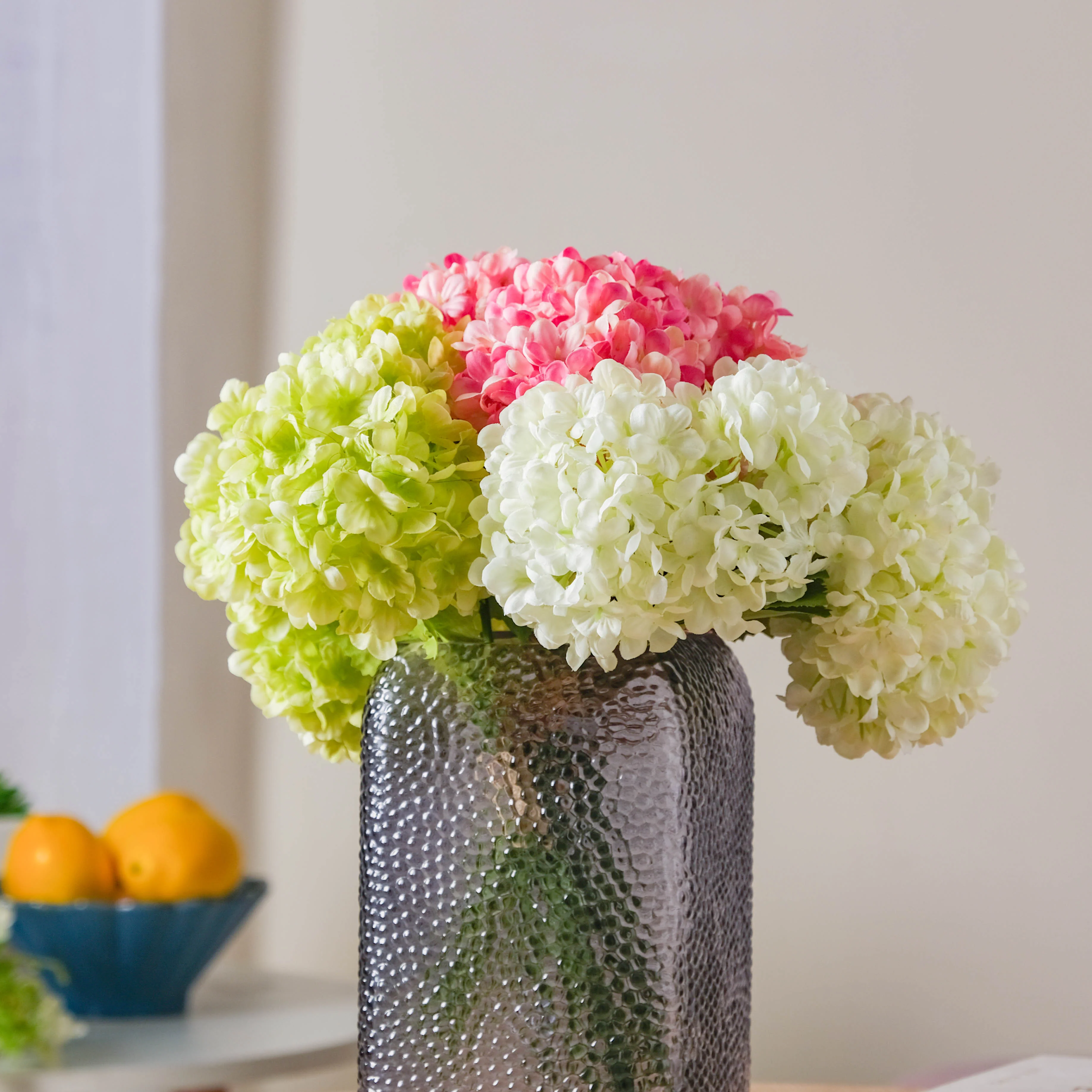 Faux Hydrangea Stem