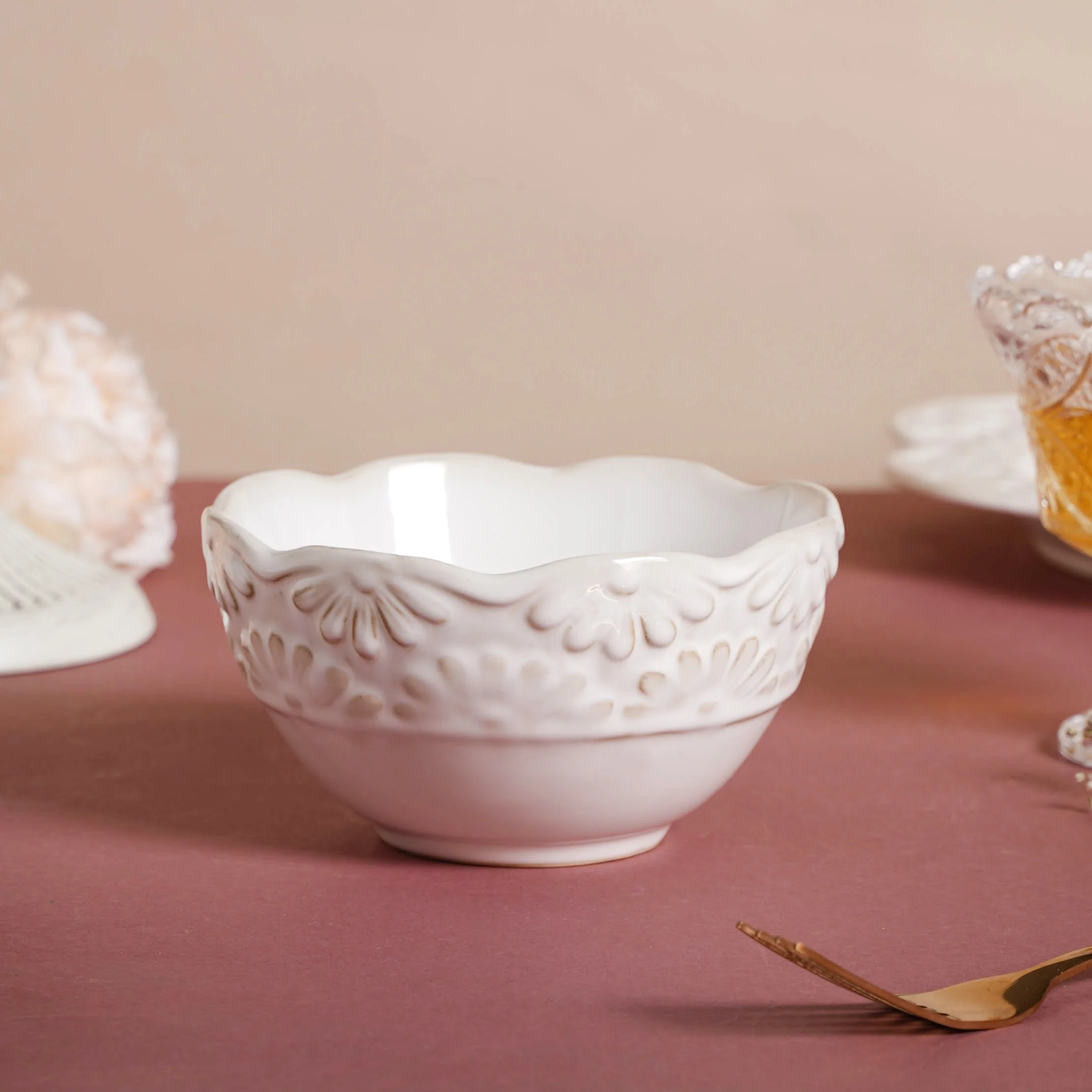 Faye Floral 23 Piece Dinner Set For 6 - Image 8
