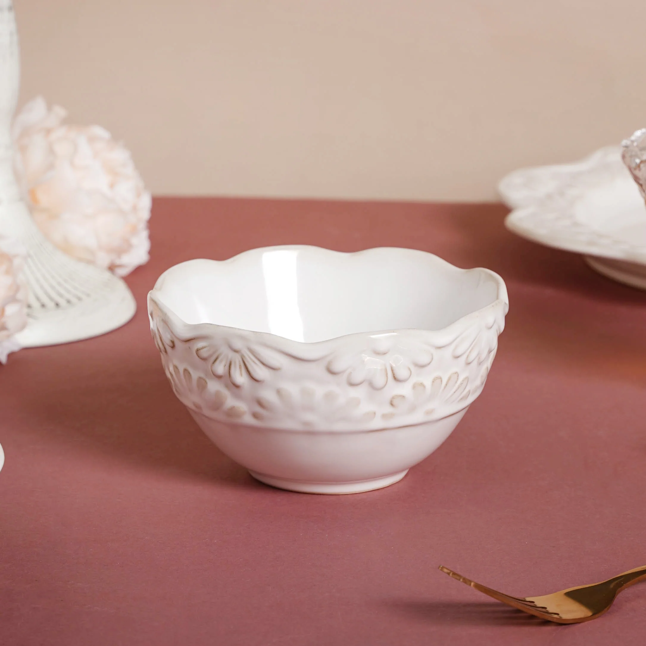Faye Ornamental Snack Bowl 400 ml - Image 4