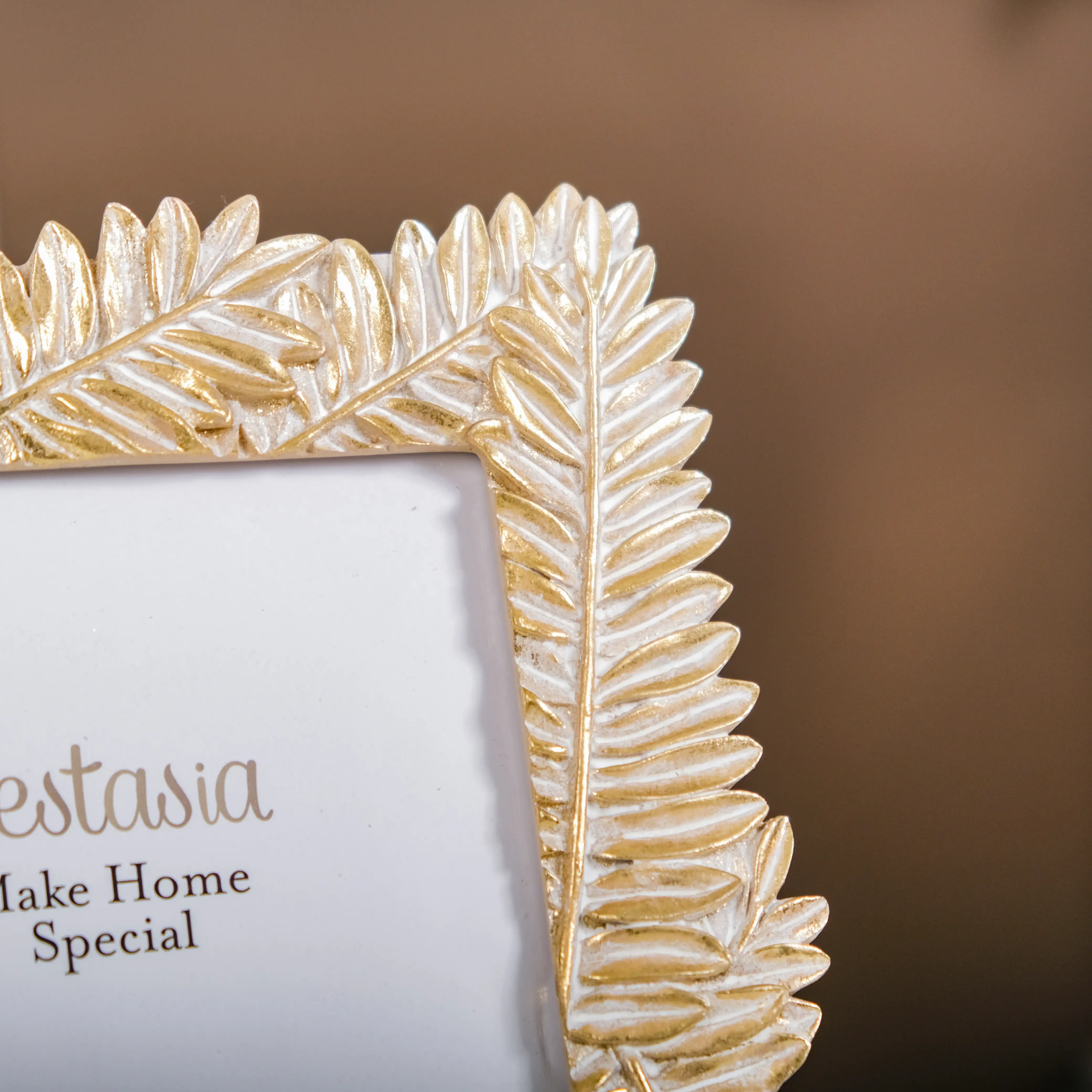 Fern Designer Photo Frame Gold 9"x7.5" - Image 9