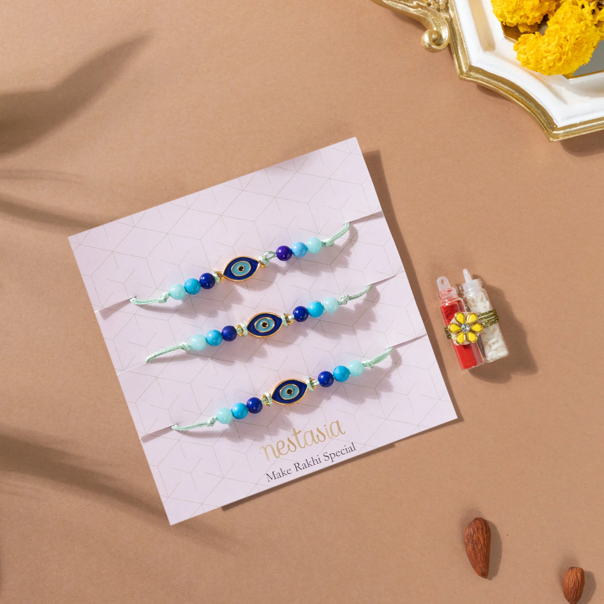 Festive Raksha Bandhan Gift Box Set Of 5 - Image 3