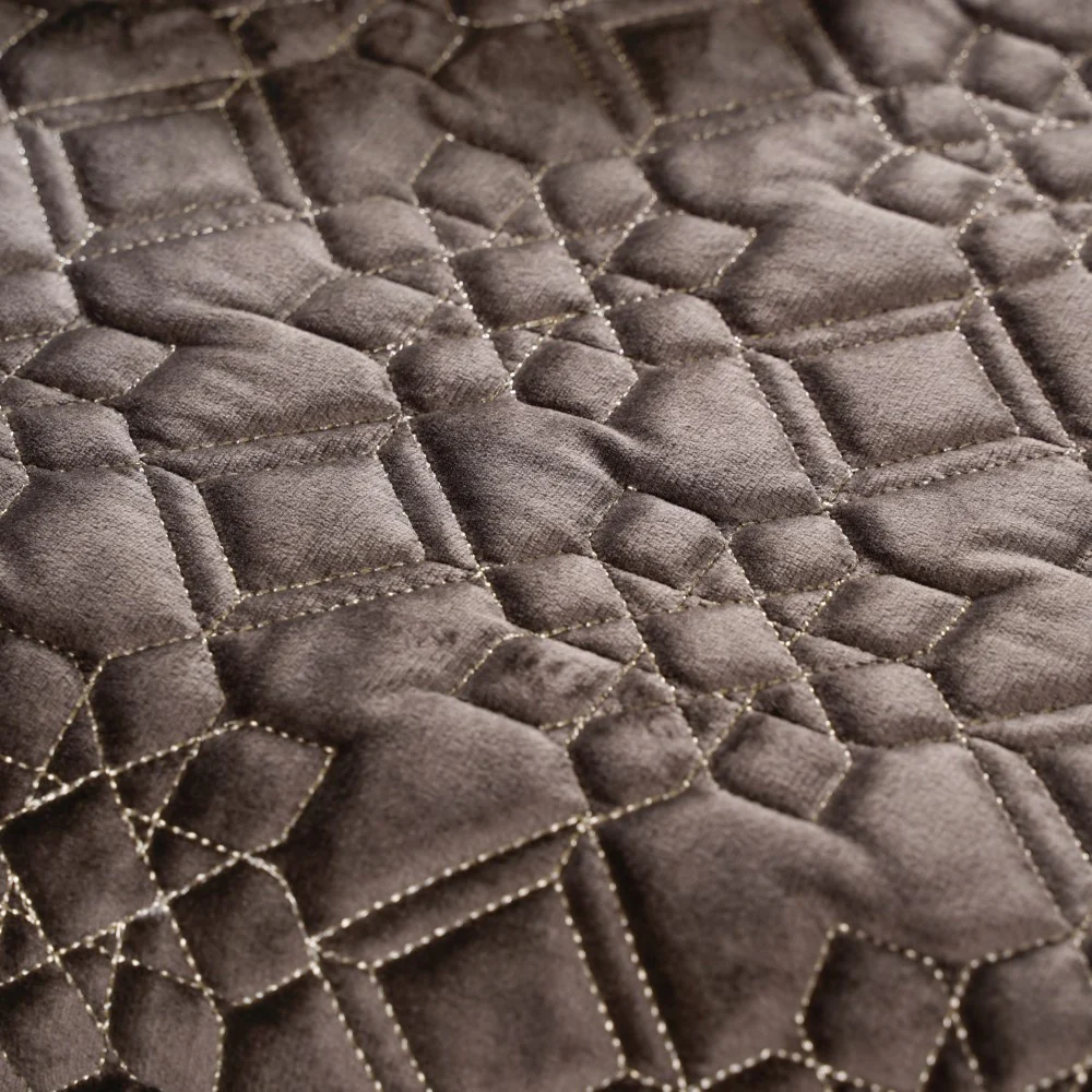 Festive Velvet Dining Tablecloth Brown 52x40 Inch - Image 8
