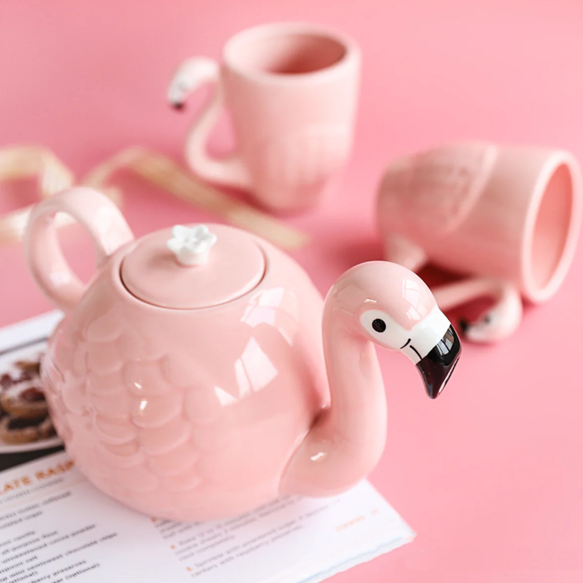 Flamingo Teapot - Image 5