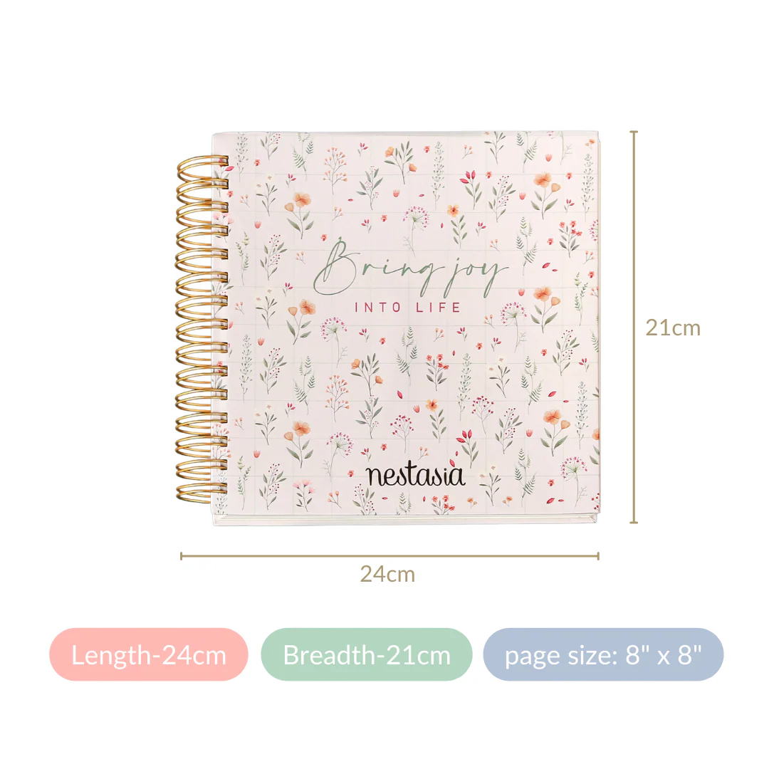 Floral Annual Undated Planner - Image 5
