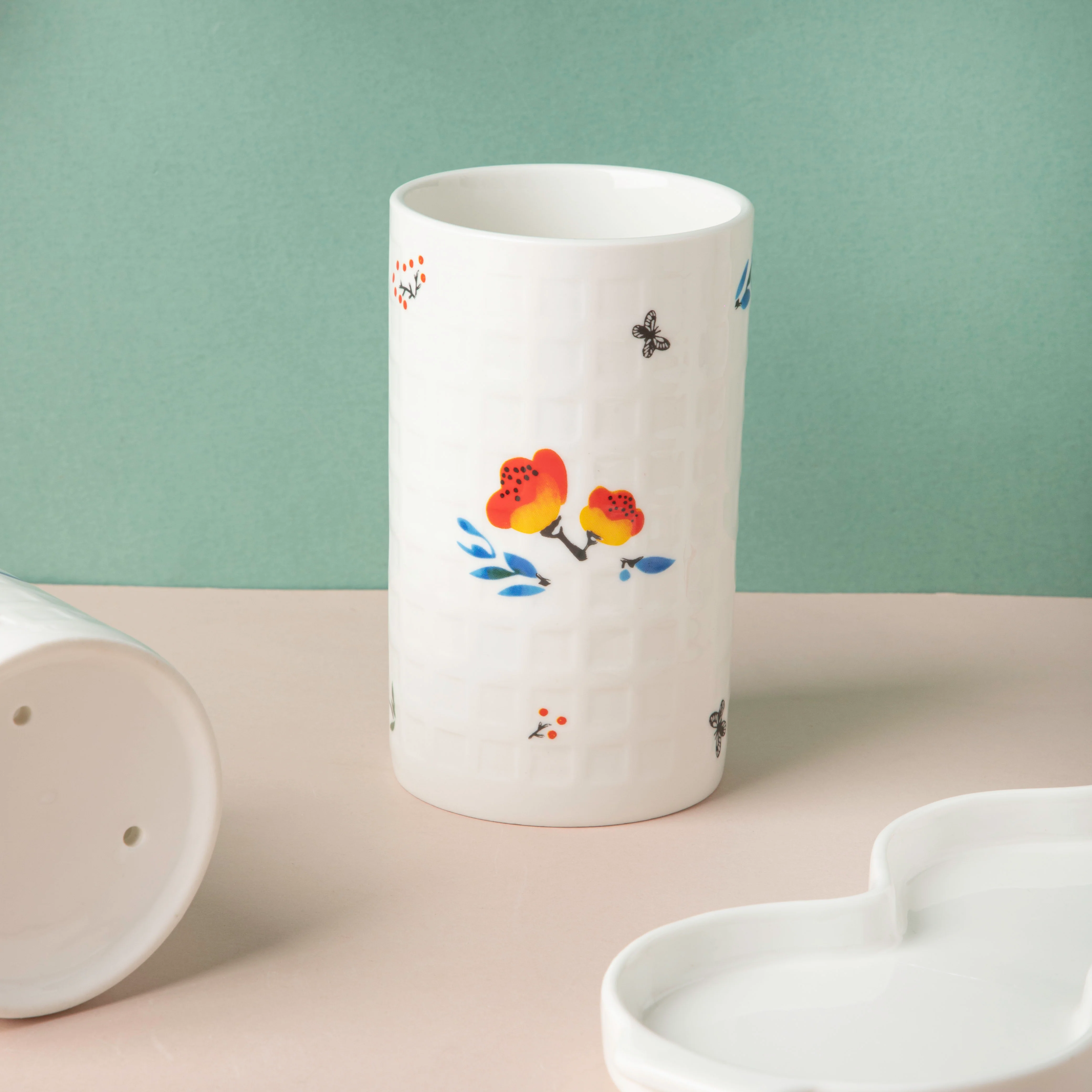 Floral Chopstick Holder Set of 3 - Image 7
