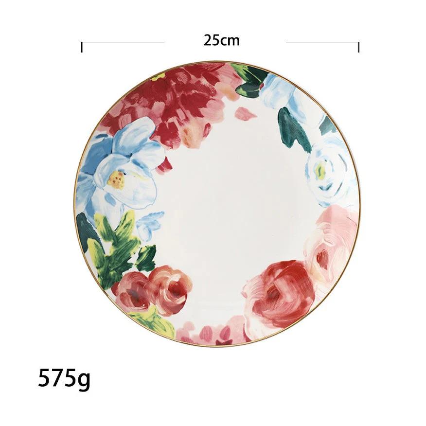 Floral Dinner Plate - Image 5