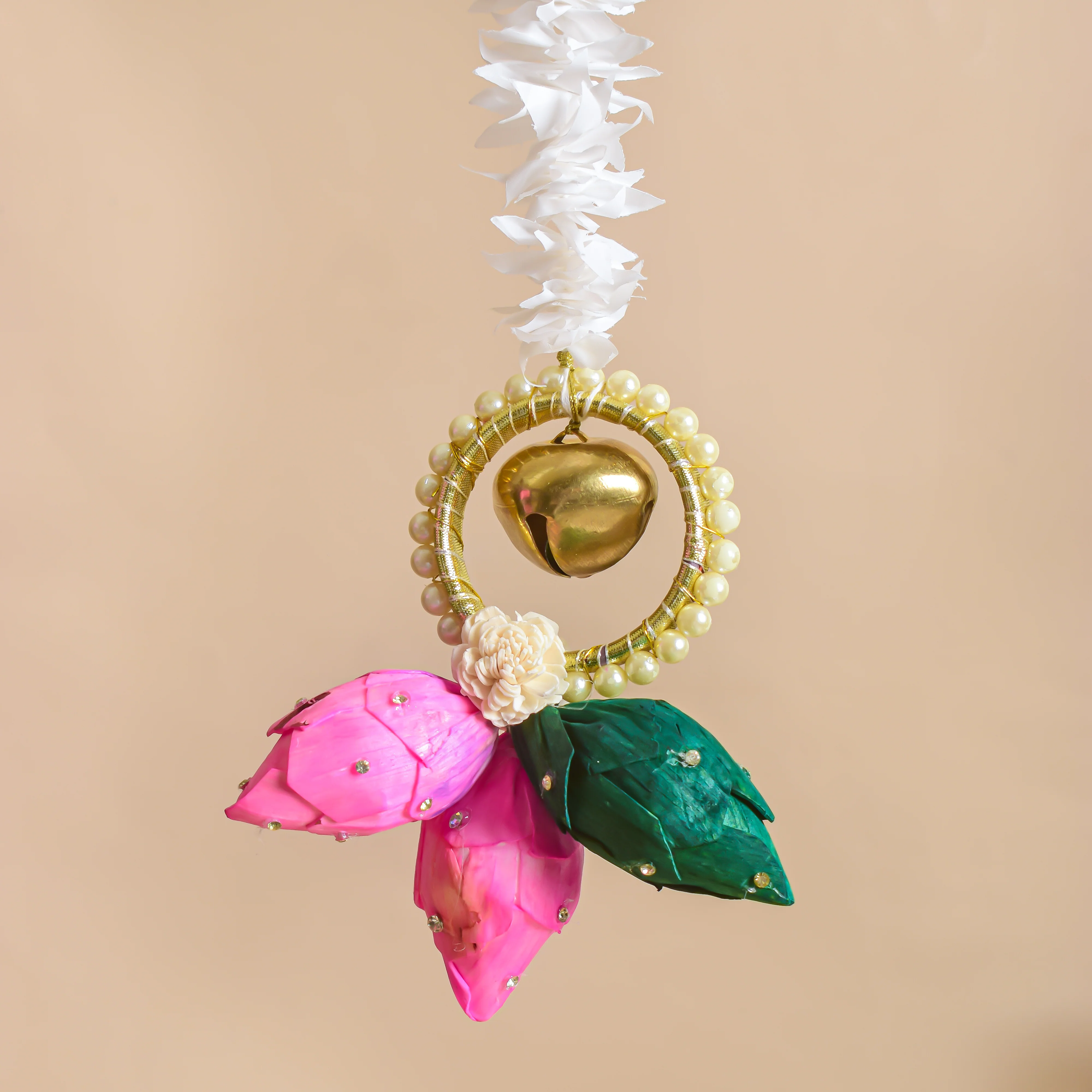 Floral Embellished Wall Hanging Set of 2 - Image 4