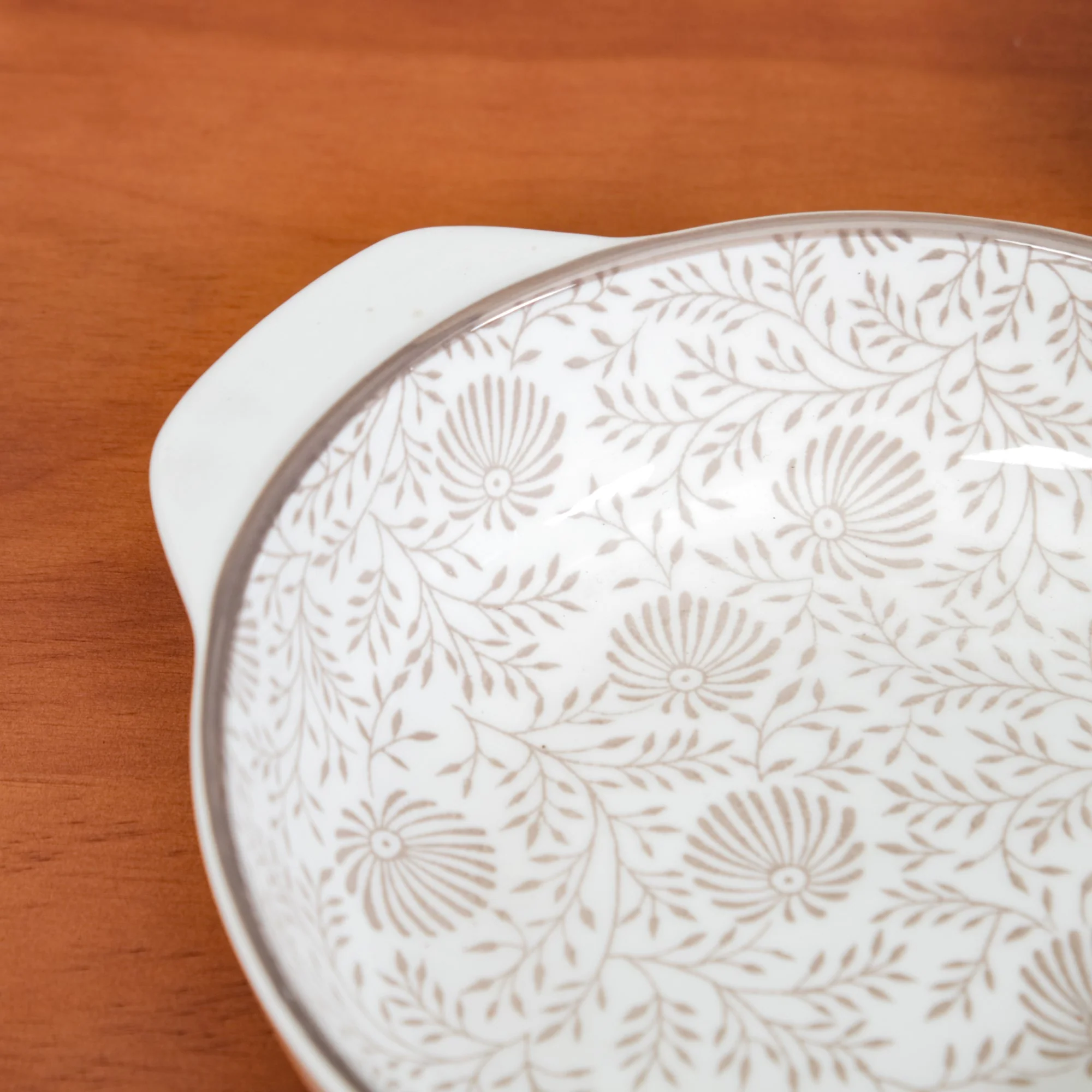 Floral Fiesta Ceramic Bowls With Handles Set Of 2 1000ml - Image 8