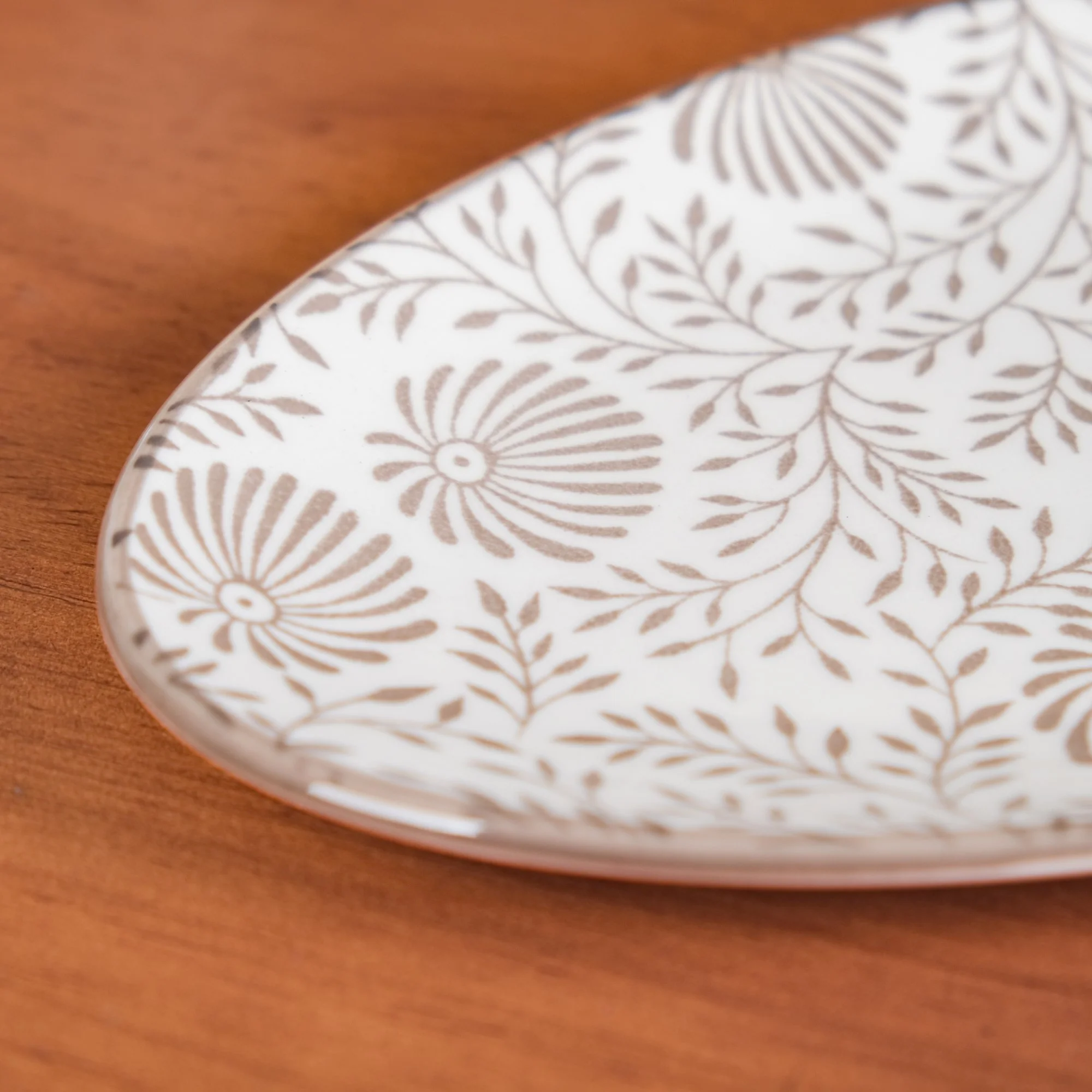 Floral Fiesta Oval Serving Platters Set Of 2 - Image 7
