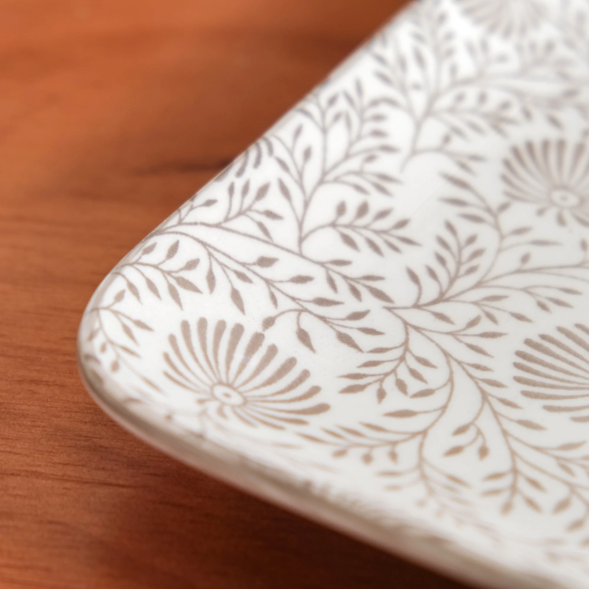 Floral Fiesta Square Dinner Plates Set Of 4 10x10 Inch - Image 7