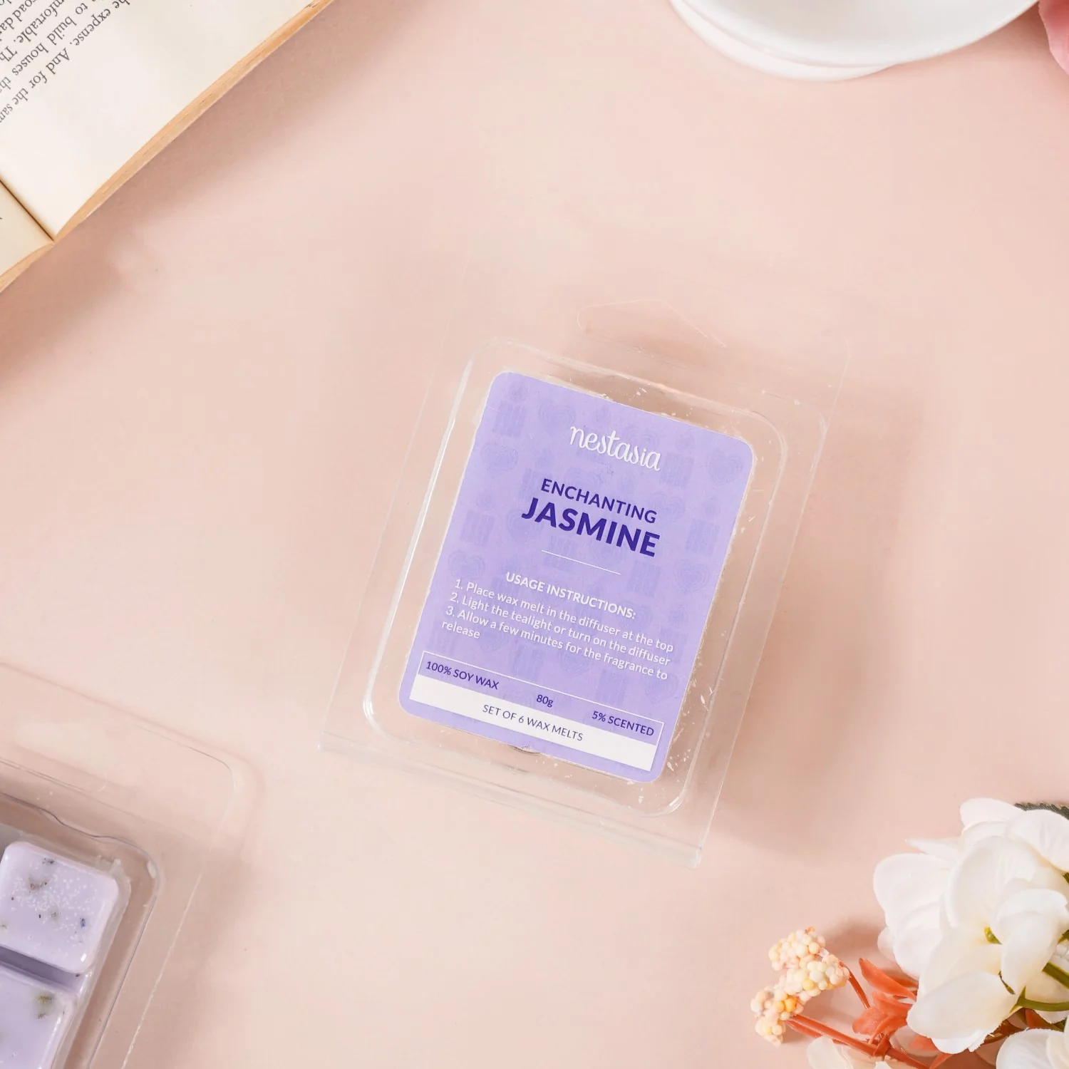Floral Fusion Scented Wax Melts Set Of 4 - Image 7