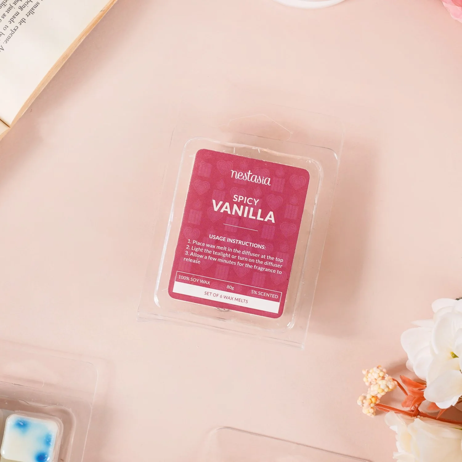 Floral Fusion Scented Wax Melts Set Of 4 - Image 9