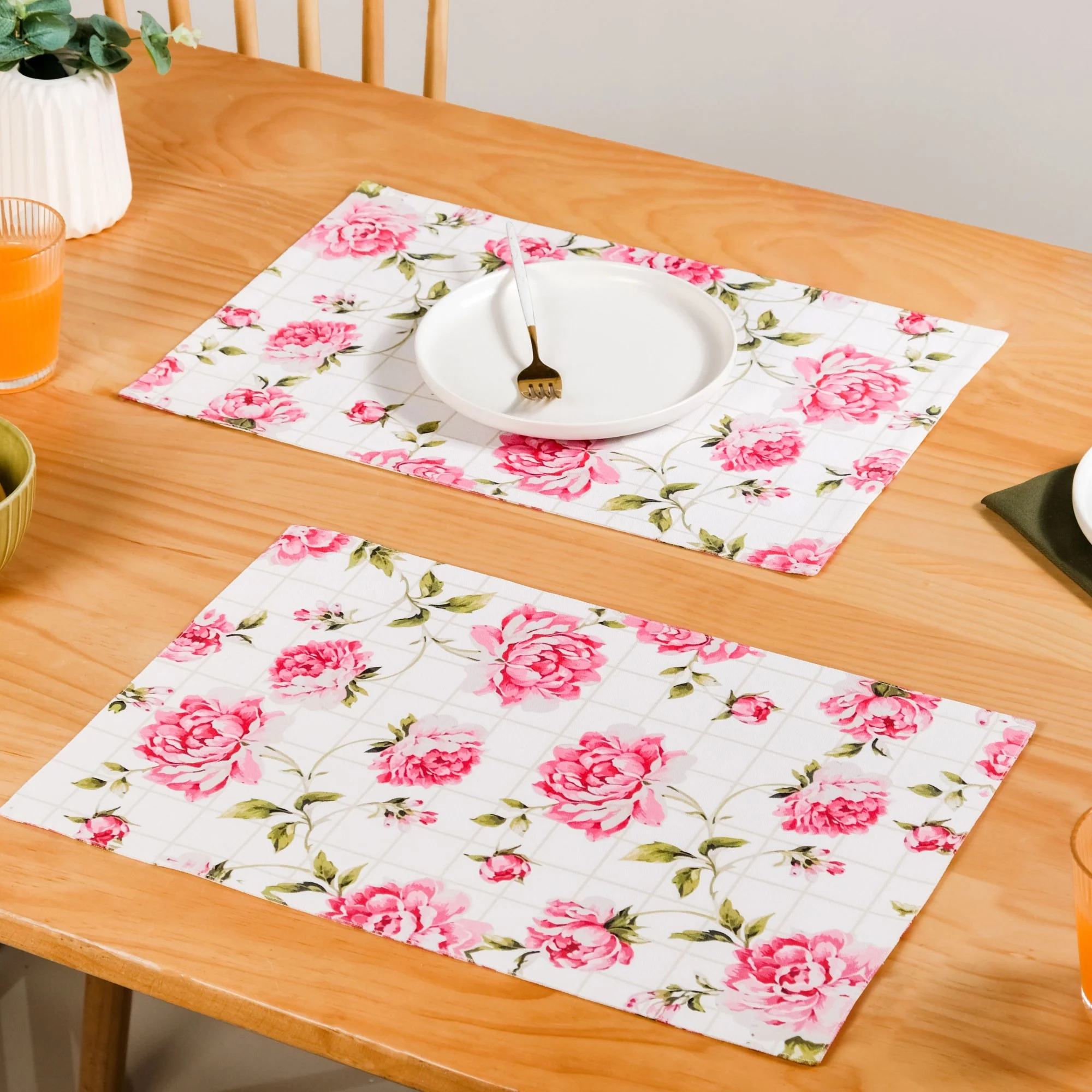 Floral Rouge Pure Cotton Table Mat Set Of 6 - Image 8