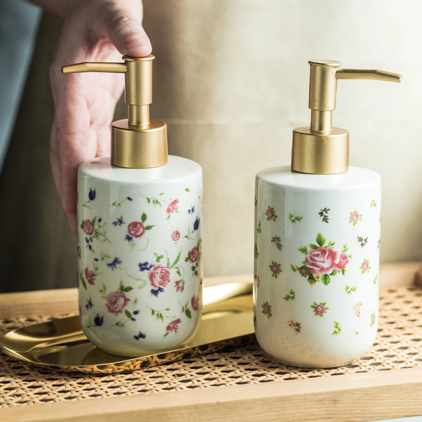 Floral Soap Dispenser - Image 5