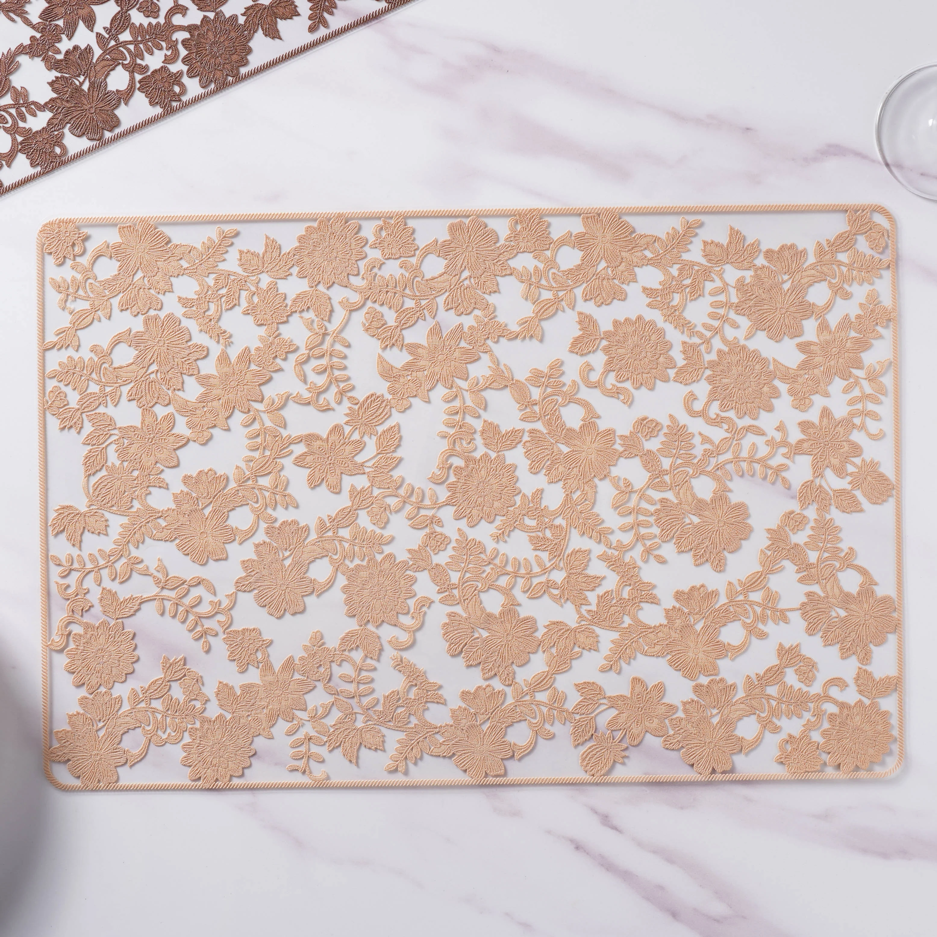 Floral Table Mat Set - Image 2