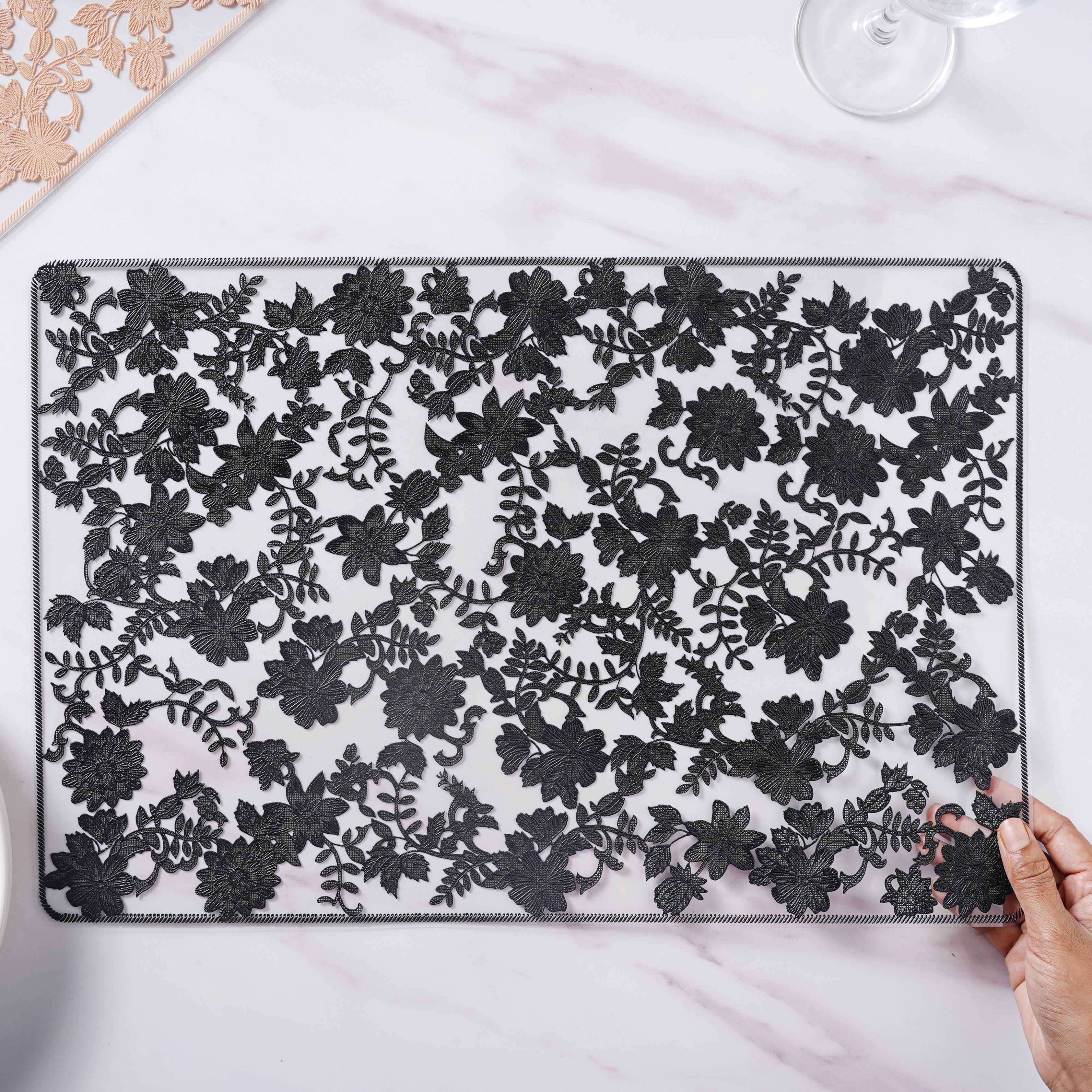 Floral Table Mat Set - Image 6