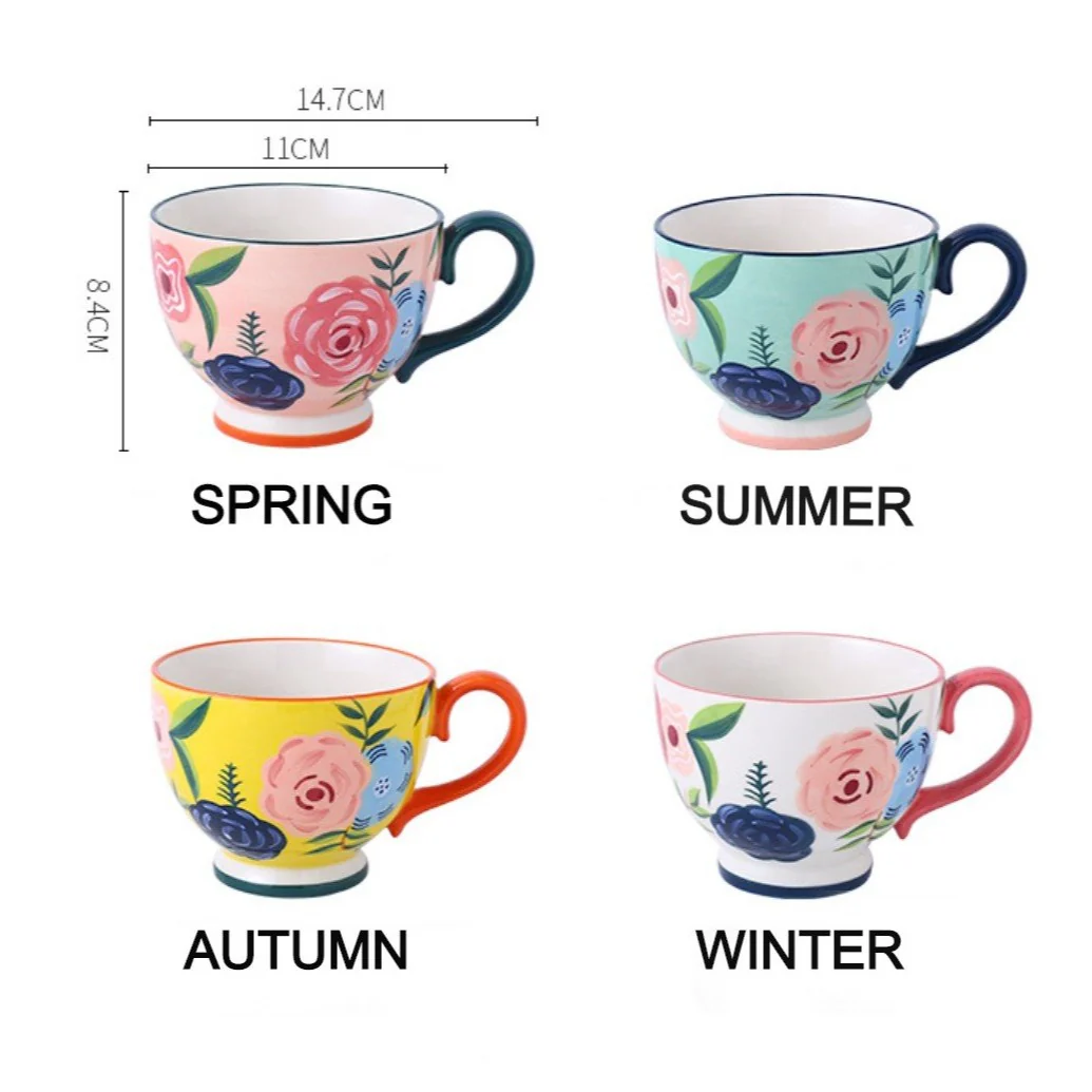 Floral Tea Cups - Image 11