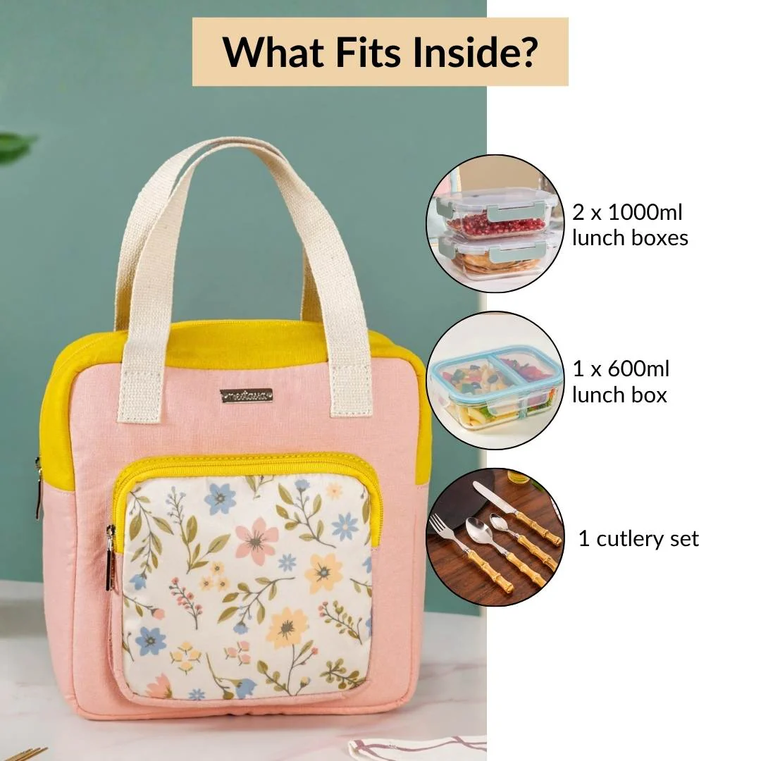 FloraPack Insulated Lunch Bag For Women - Image 6