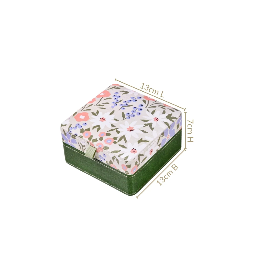 Florina Multi Section Jewellery Box With Mirror - Image 4