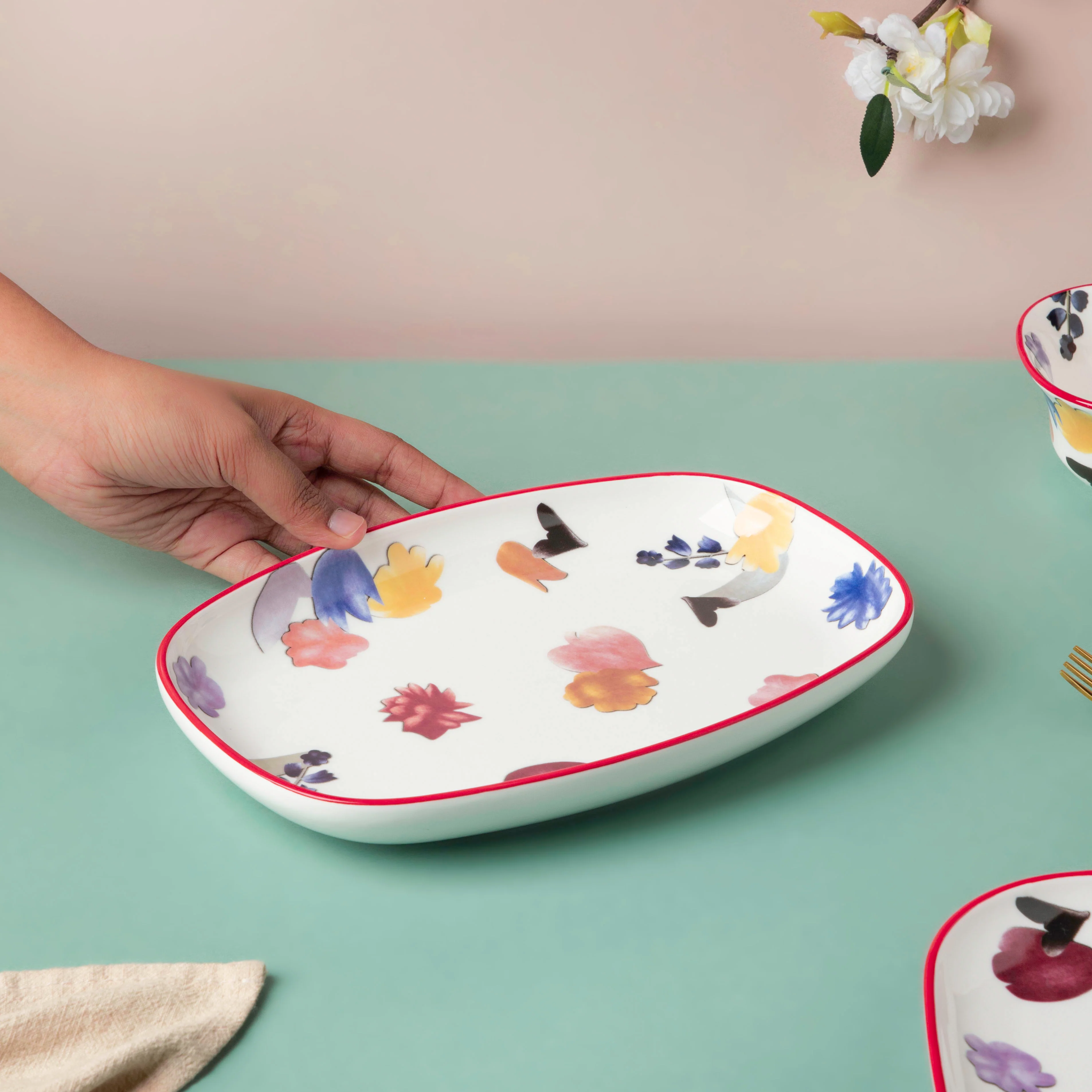Florista Long Plate 10 Inch - Image 2