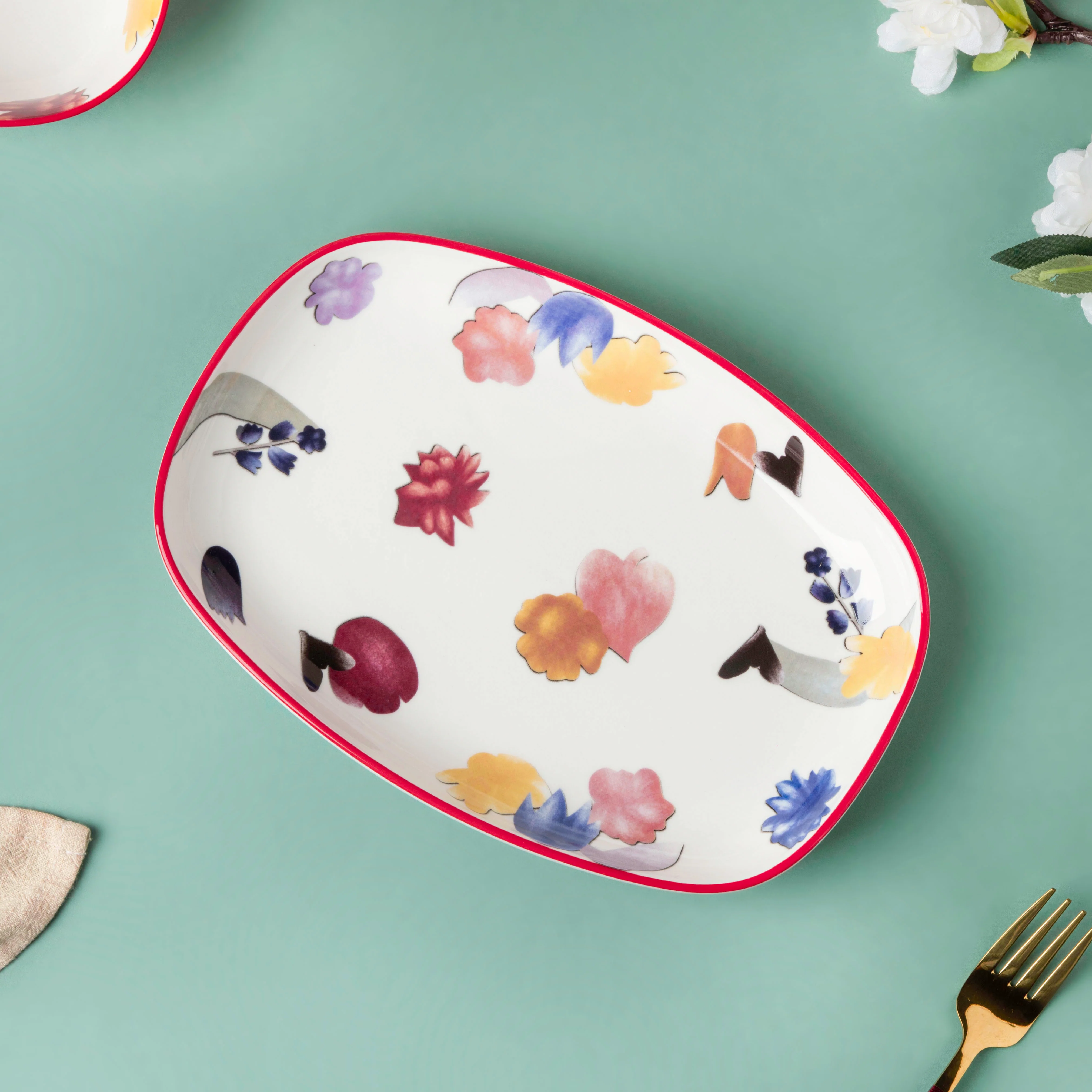 Florista Long Plate 10 Inch - Image 3